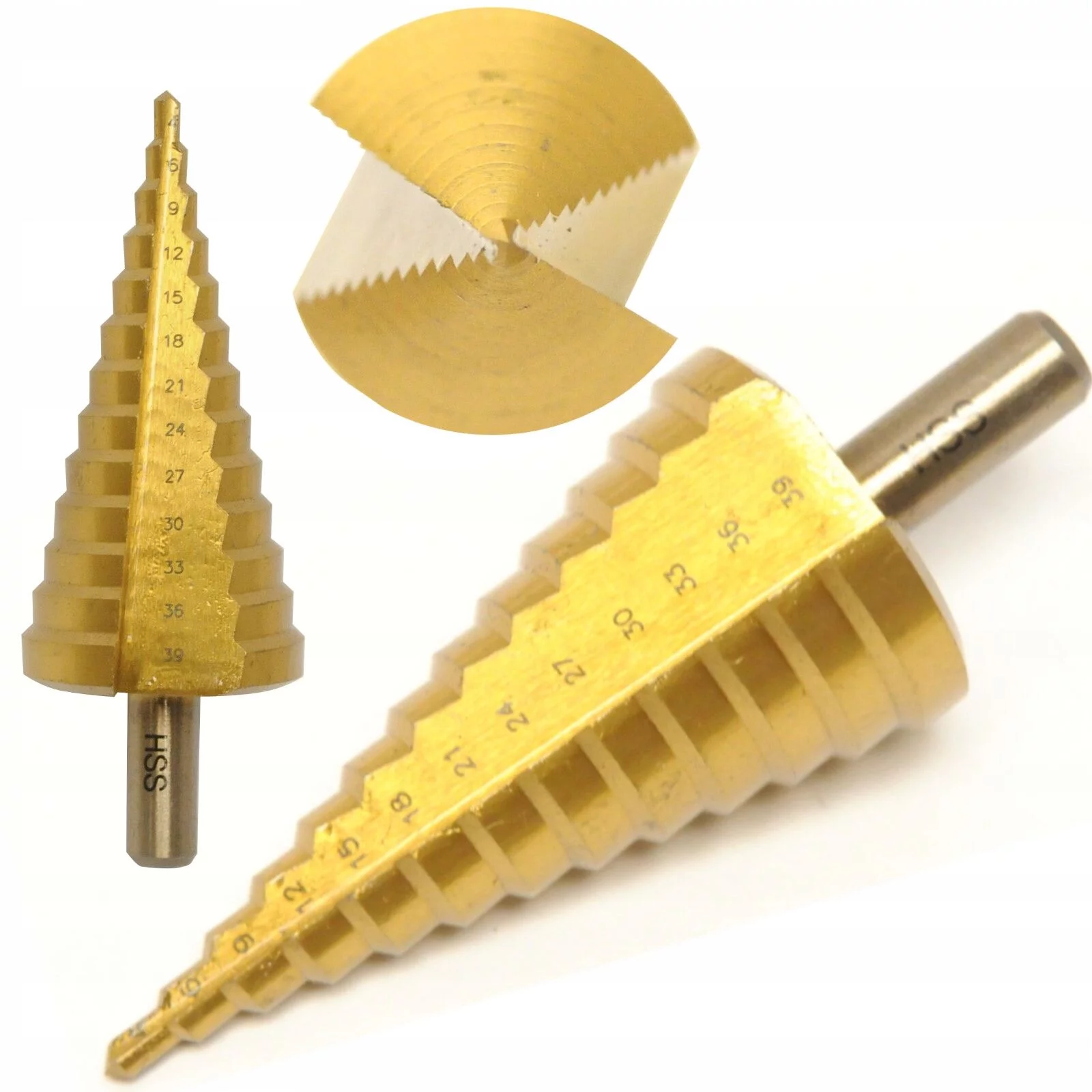 WIERTŁO STOŻKOWE STOPNIOWE 4-39mm ft1439