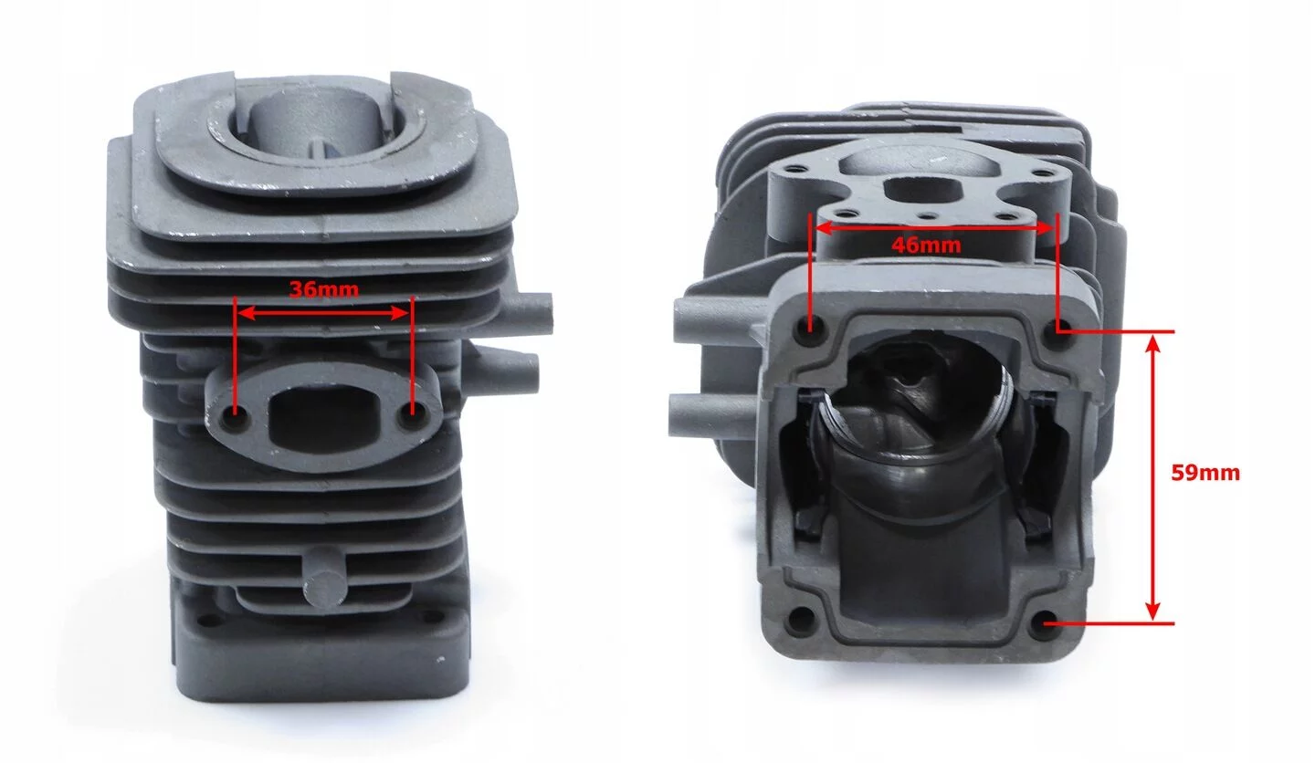 CYLINDER Z TŁOKIEM HUSQVARNA 235 236 240