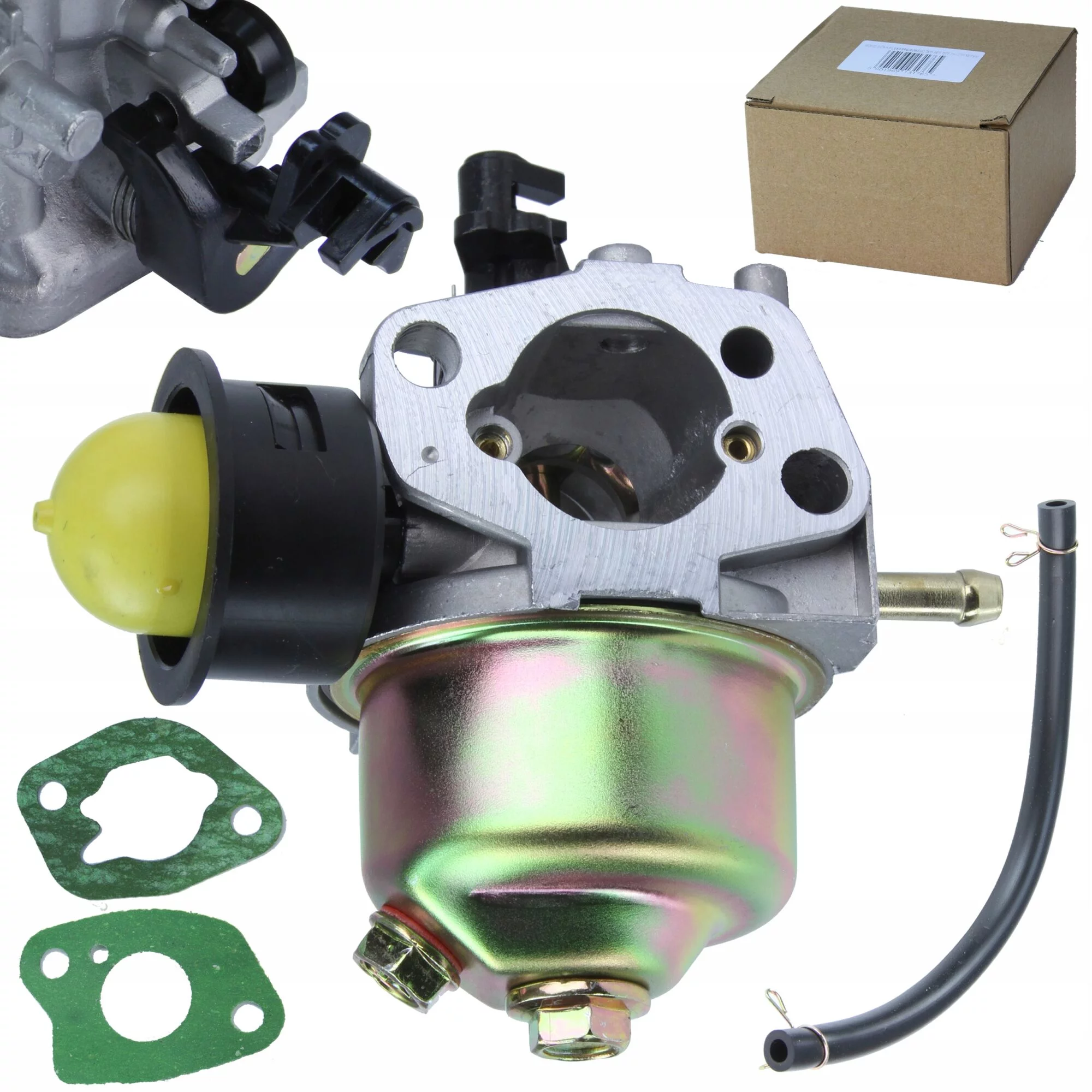 GAŹNIK SILNIKA NAC LONCIN T375 T475 T575 OHV Z PRIMEREM USZCZELKI WĘŻYK