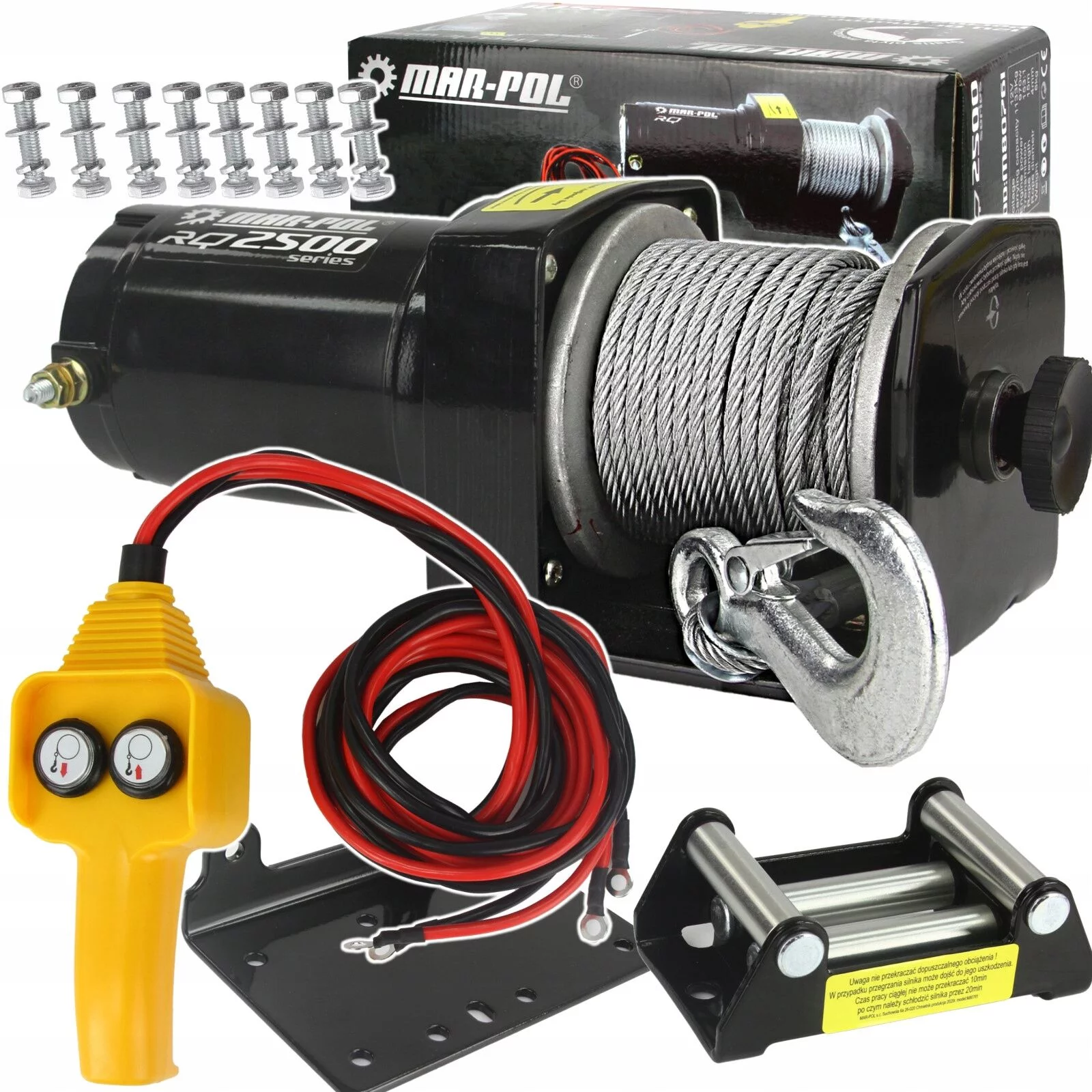 WYCIĄGARKA 12V RQ2500