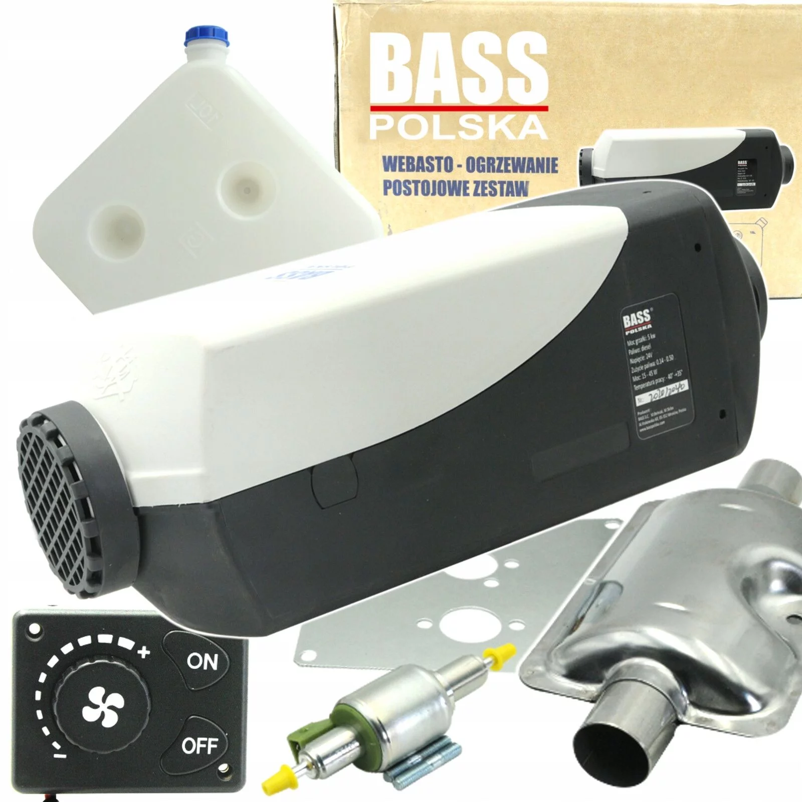 OGRZEWANIE POSTOJOWE WEBASTO panel analogowy 24V