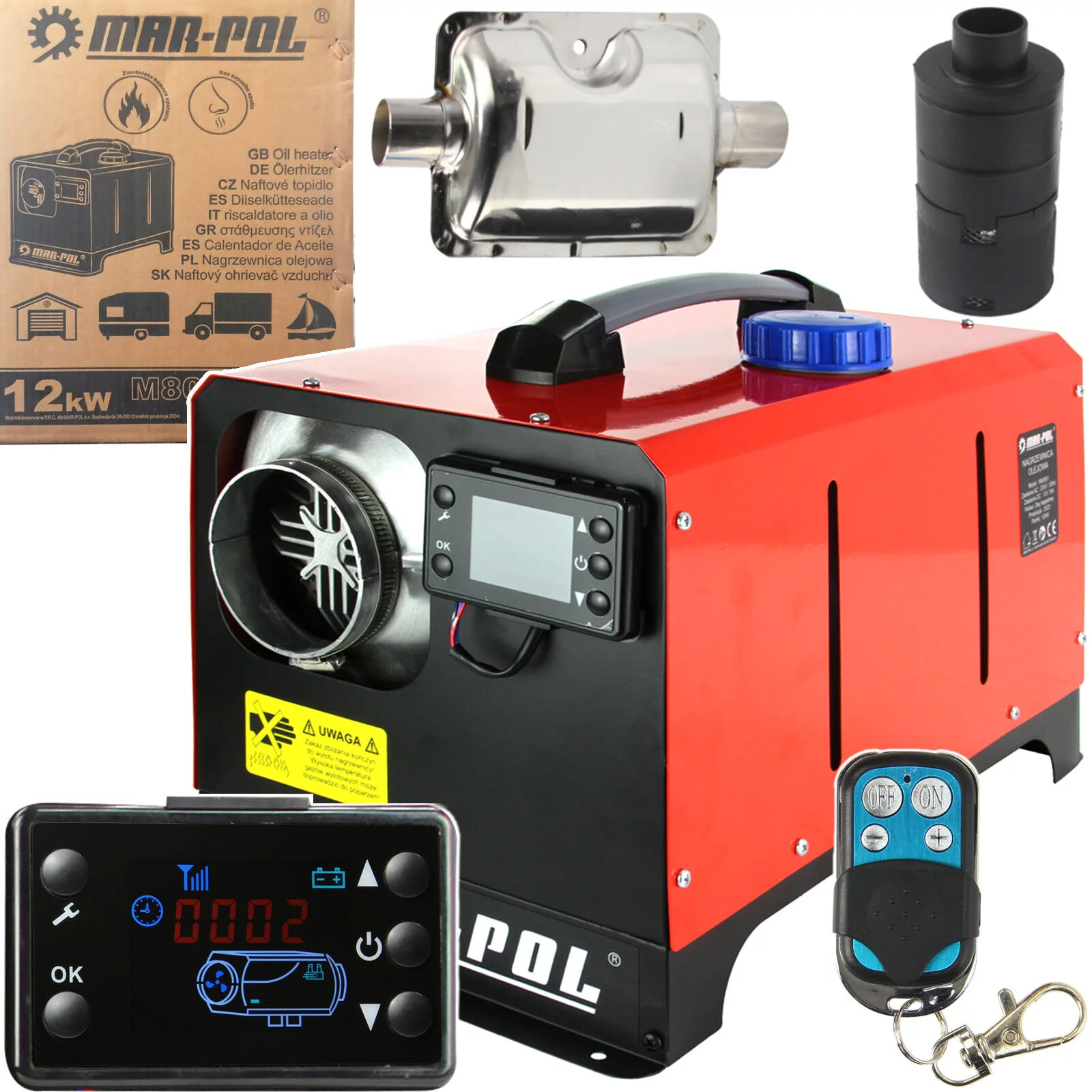 NAGRZEWNICA OLEJOWA 12kW