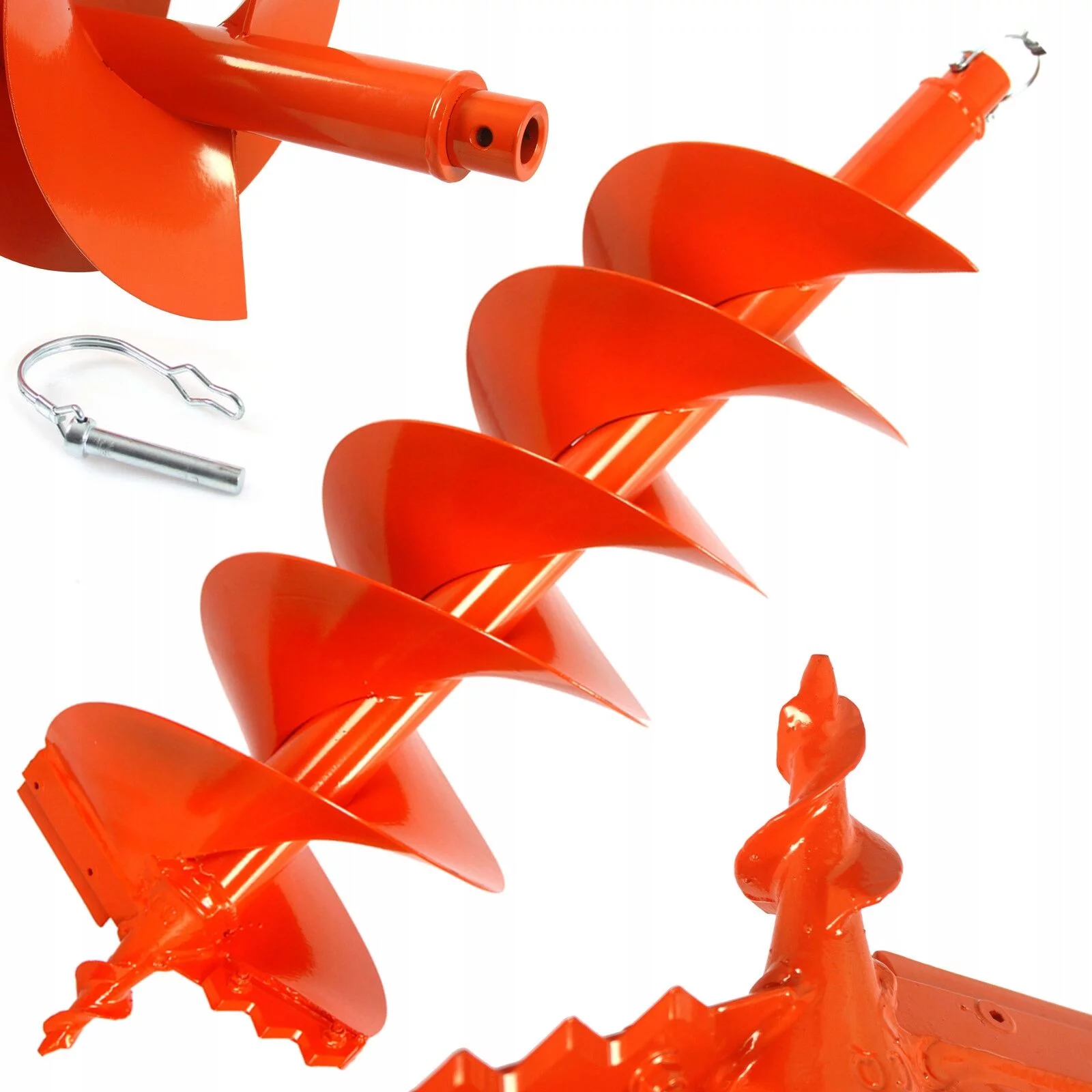 WIERTŁO DO GLEBY fi 250 800mm Double Spiral