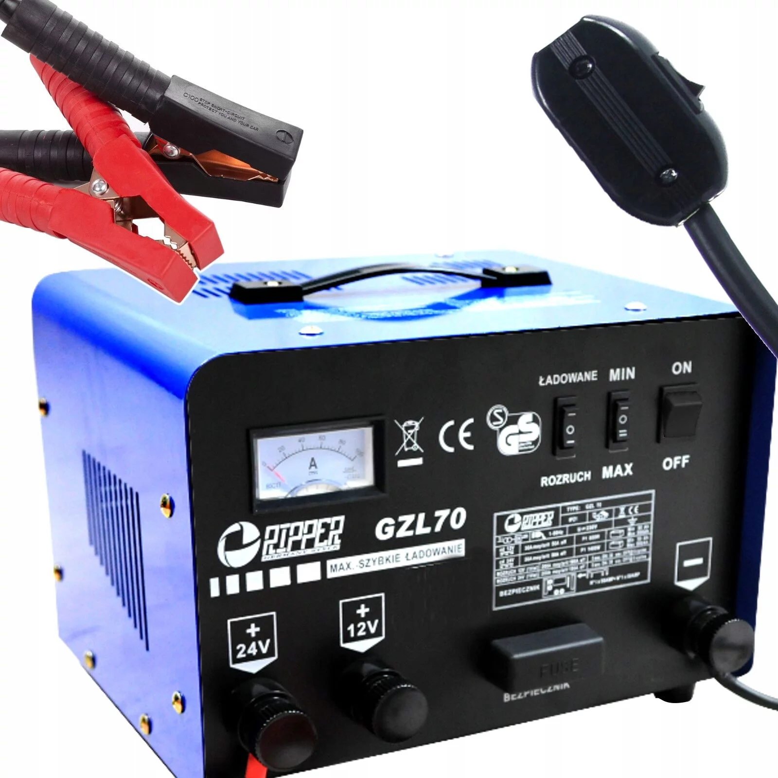 PROSTOWNIK 12/24V GZL70 R ROZRUCH