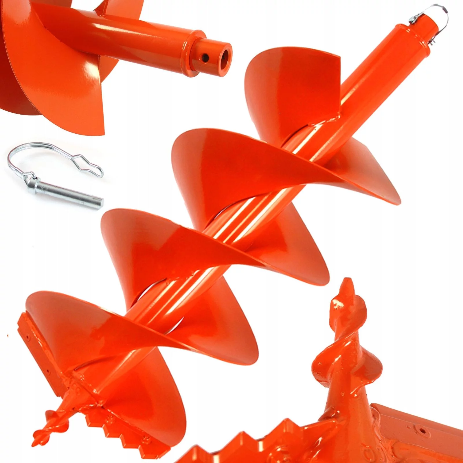 WIERTŁO DO GLEBY fi 300 800mm Double Spiral