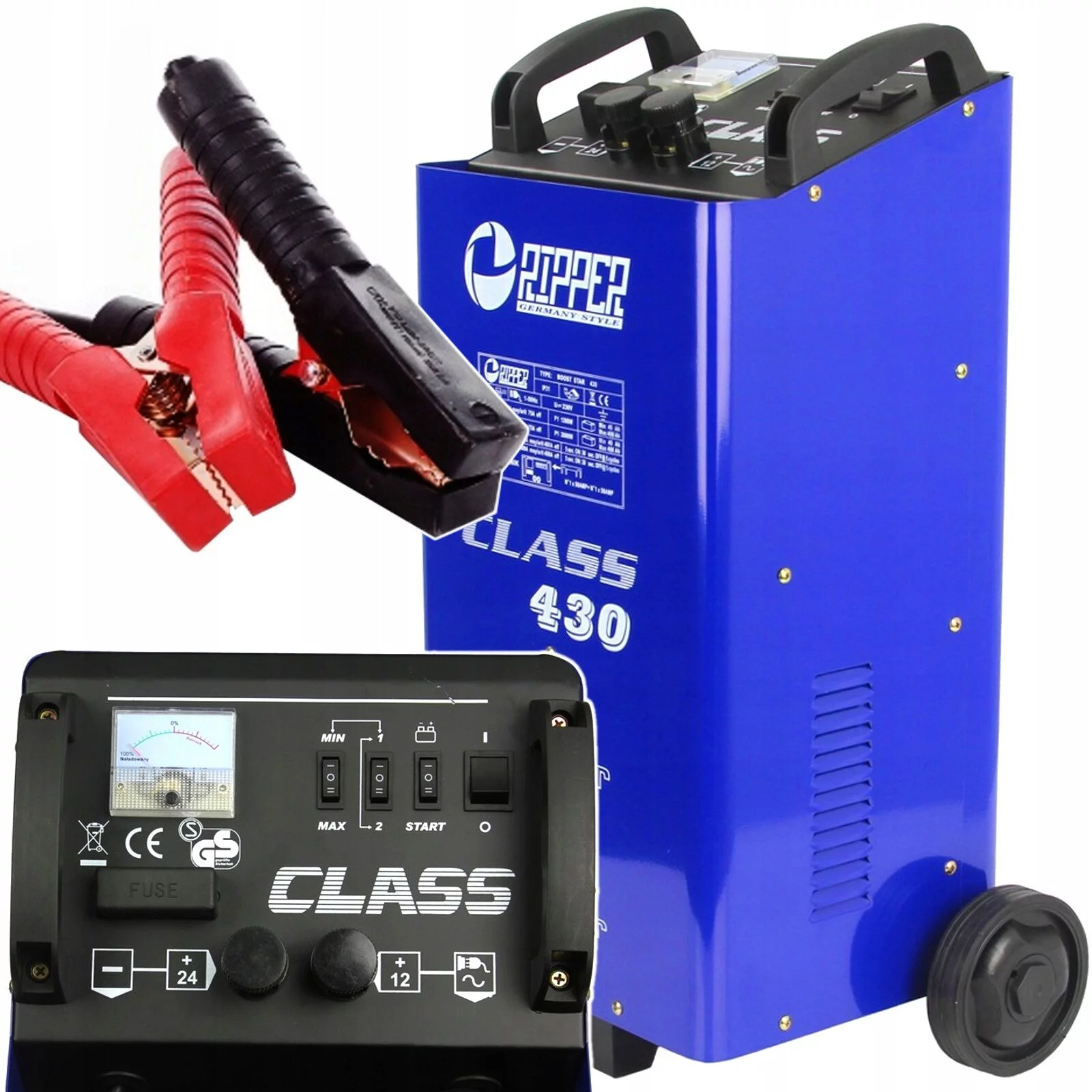 PROSTOWNIK Z ROZRUCHEM 12/24V 430 RIPPER