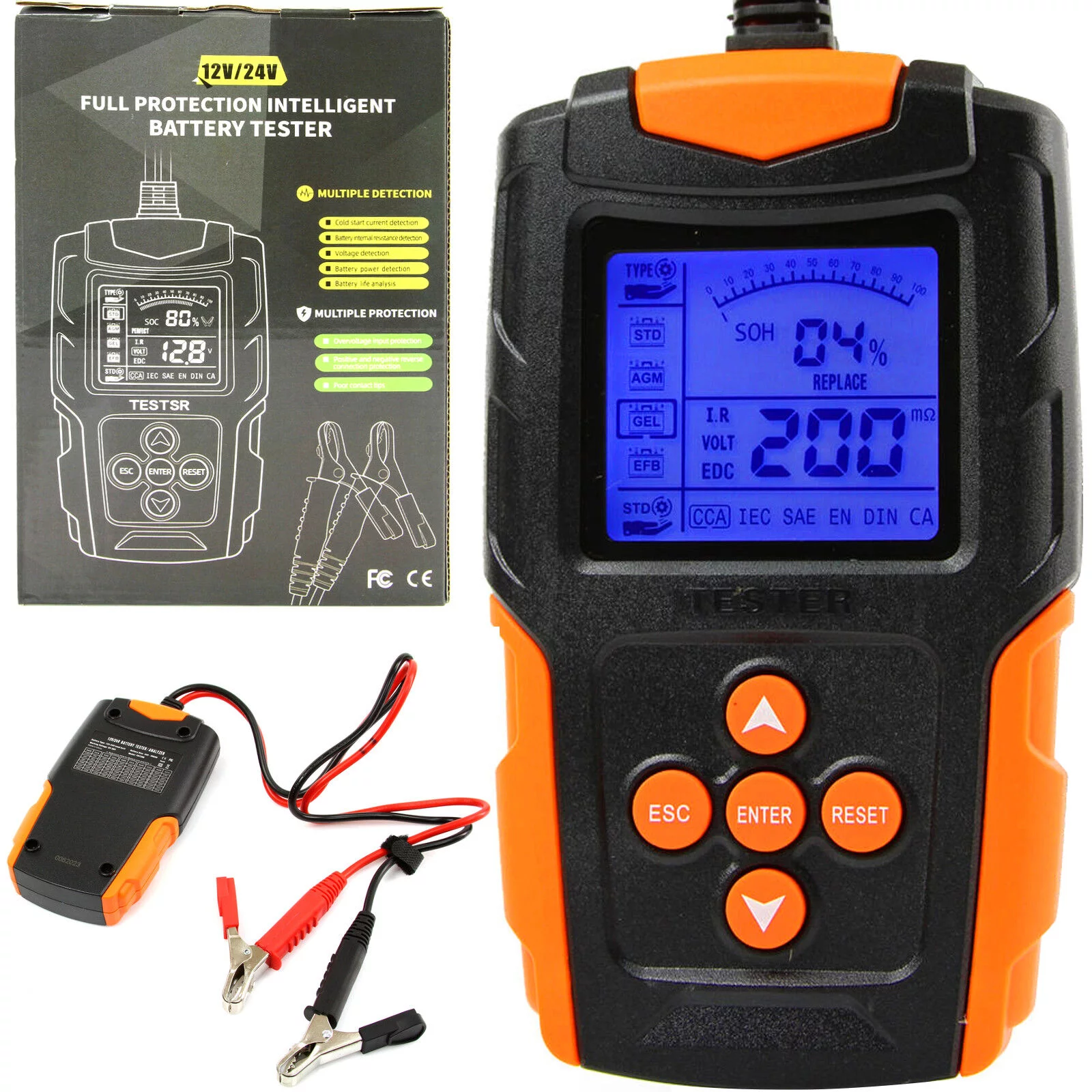 TESTER AKUMULATORÓW 12/24V