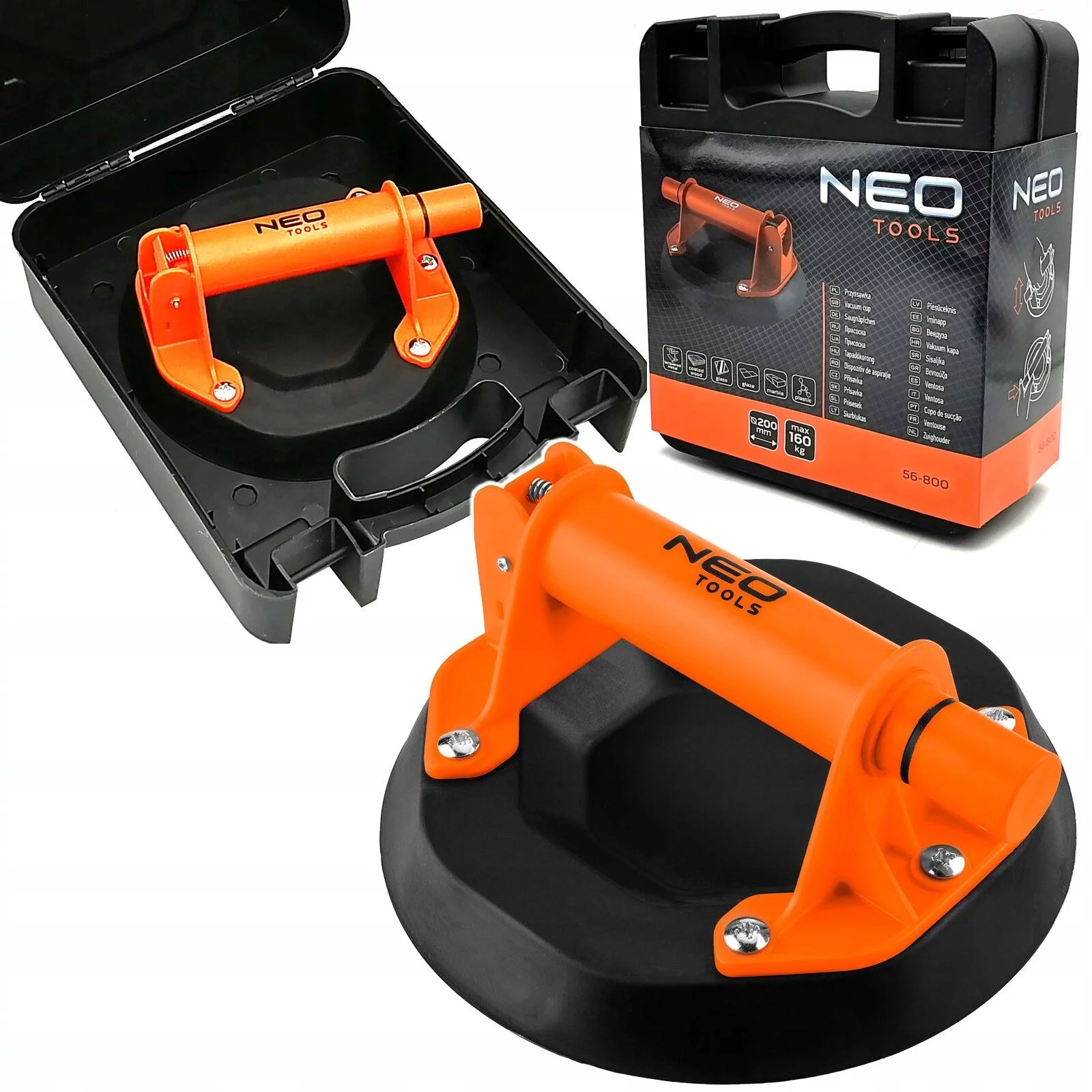 PRZYSSAWKA PRÓŻNIOWA Z POMPKĄ max.160kg