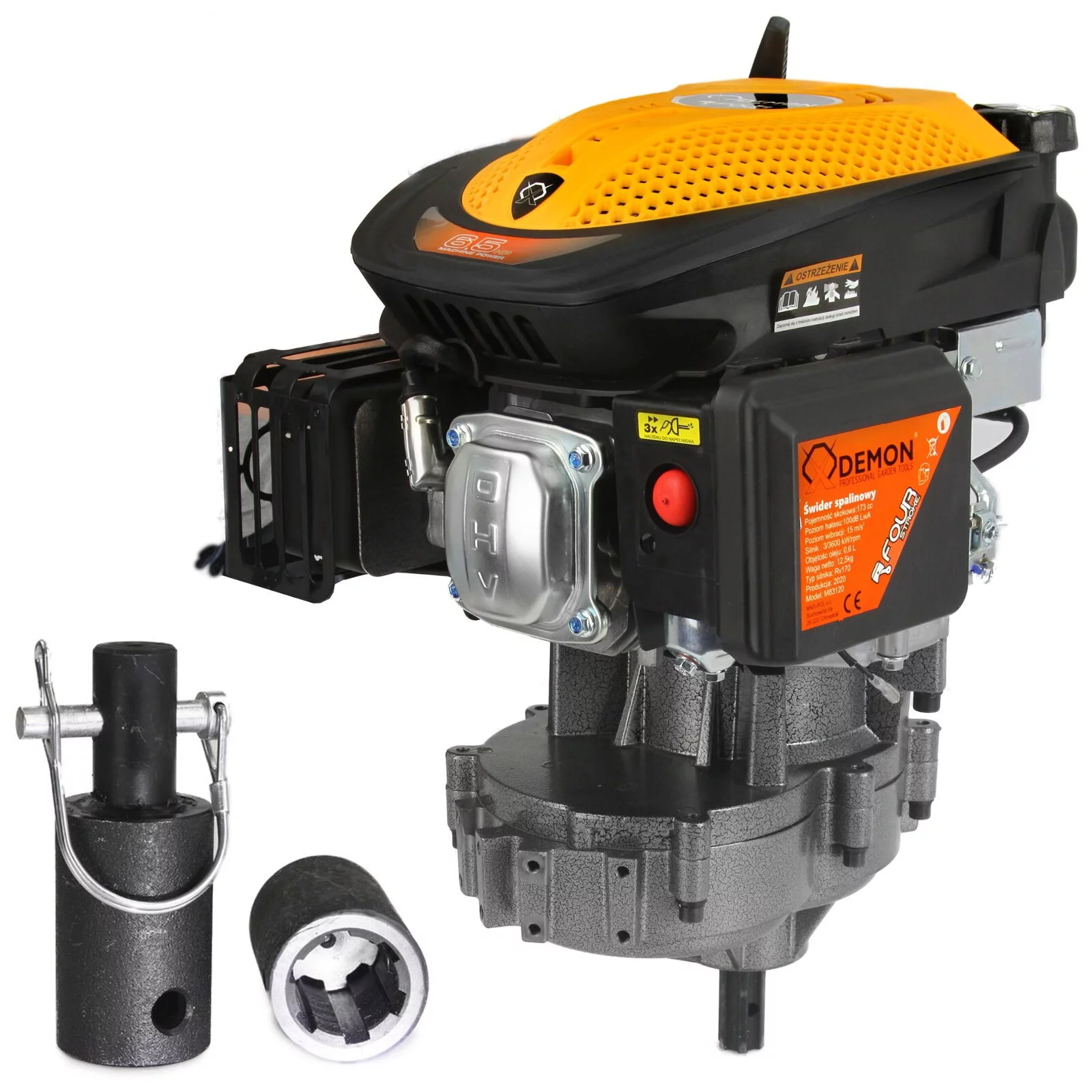 ŚWIDER SPALINOWY WIERTNICA 173cc 4-SUW SILNIK