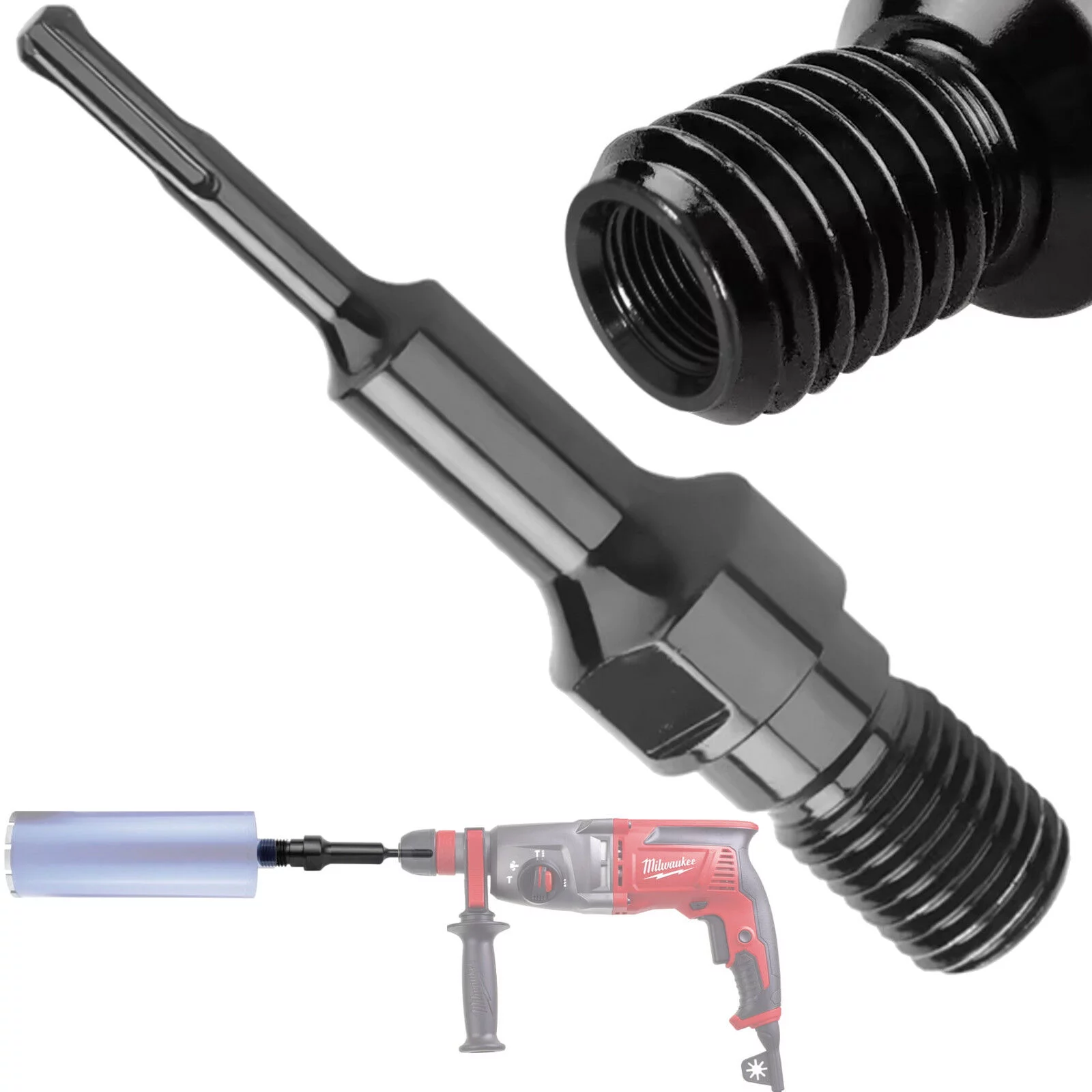 ADAPTER do OTWORNICY 1 1/4in na SDS+