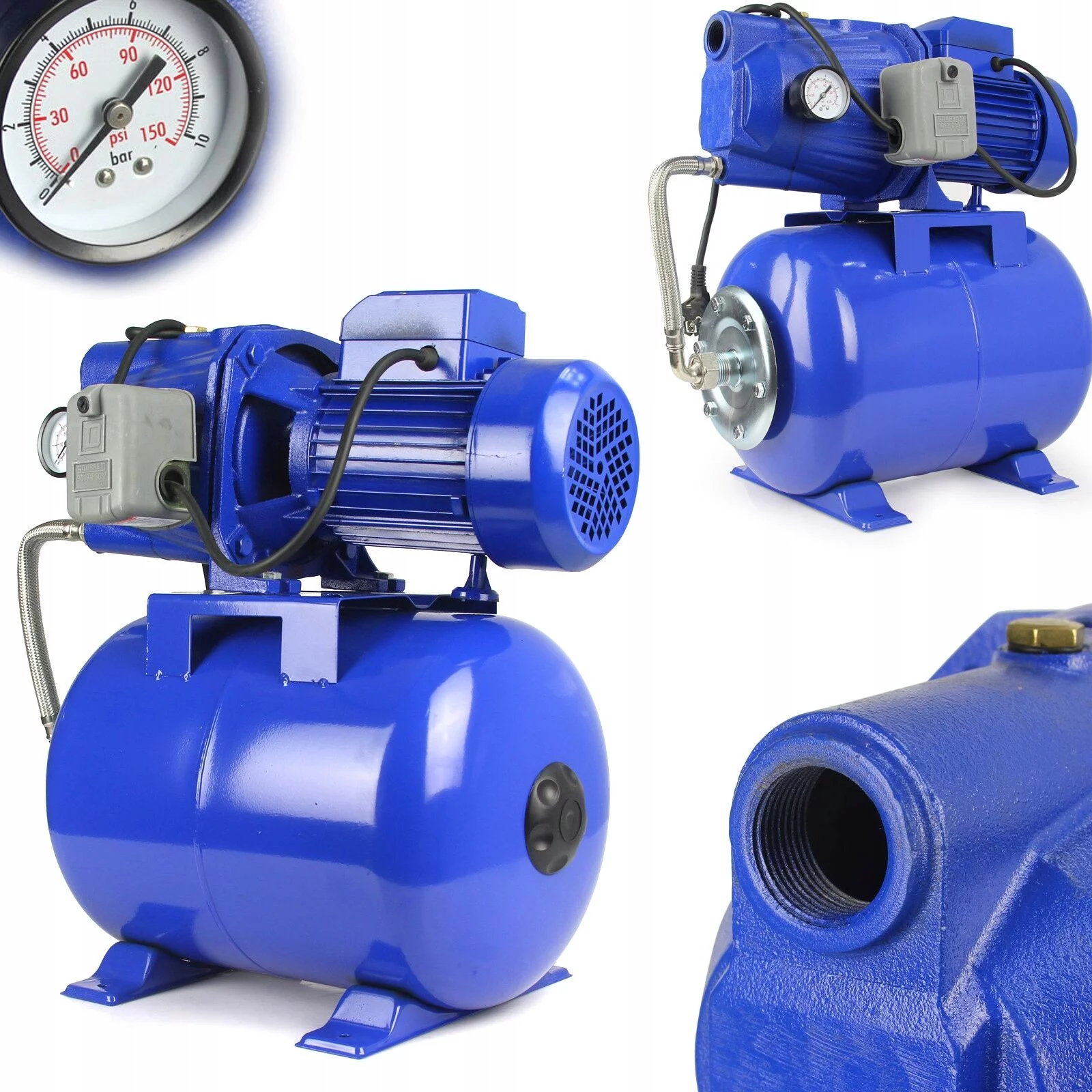 POMPA HYDROFOROWA ZE ZBIORNIKIEM 24l