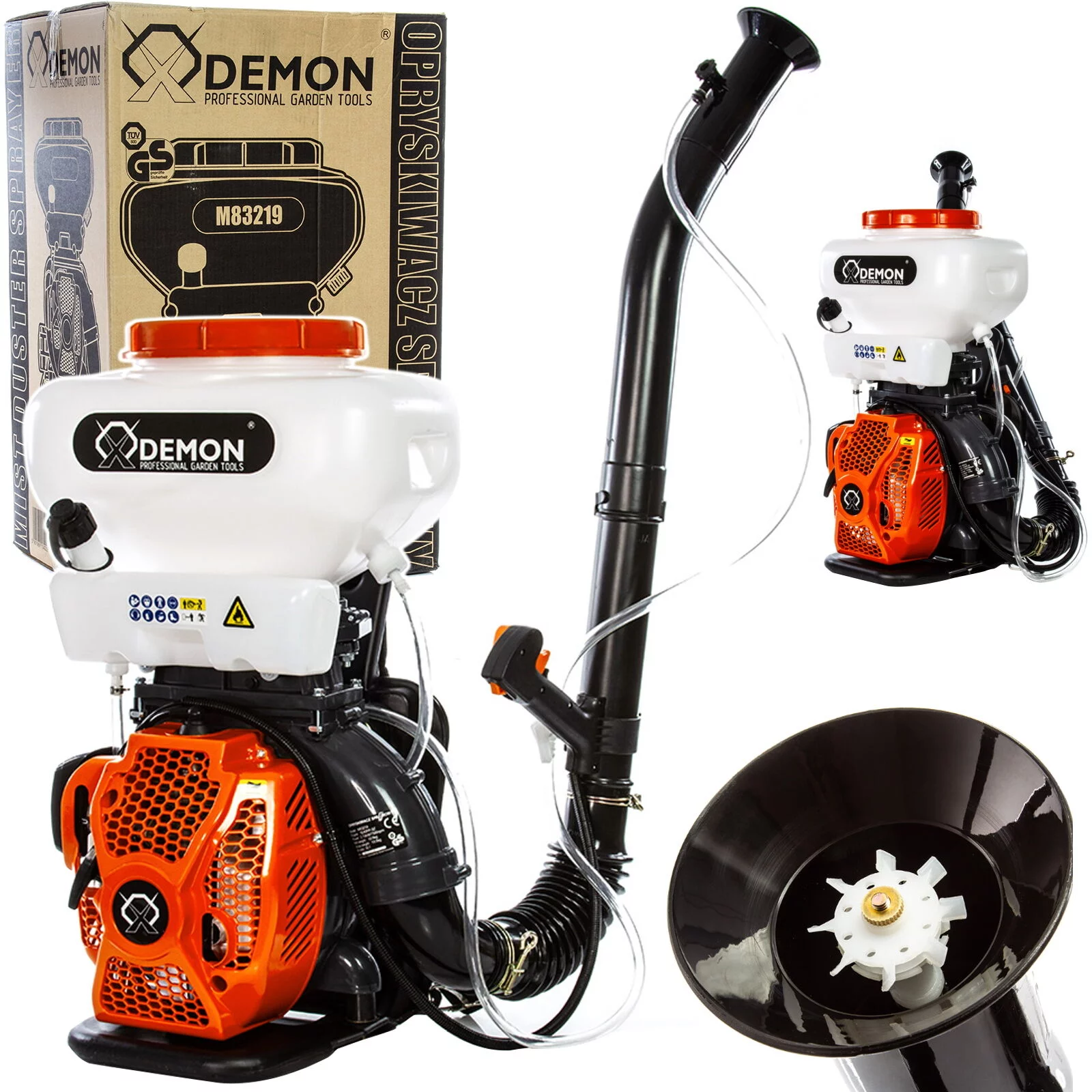 OPRYSKIWACZ SPALINOWY 16L DEMON