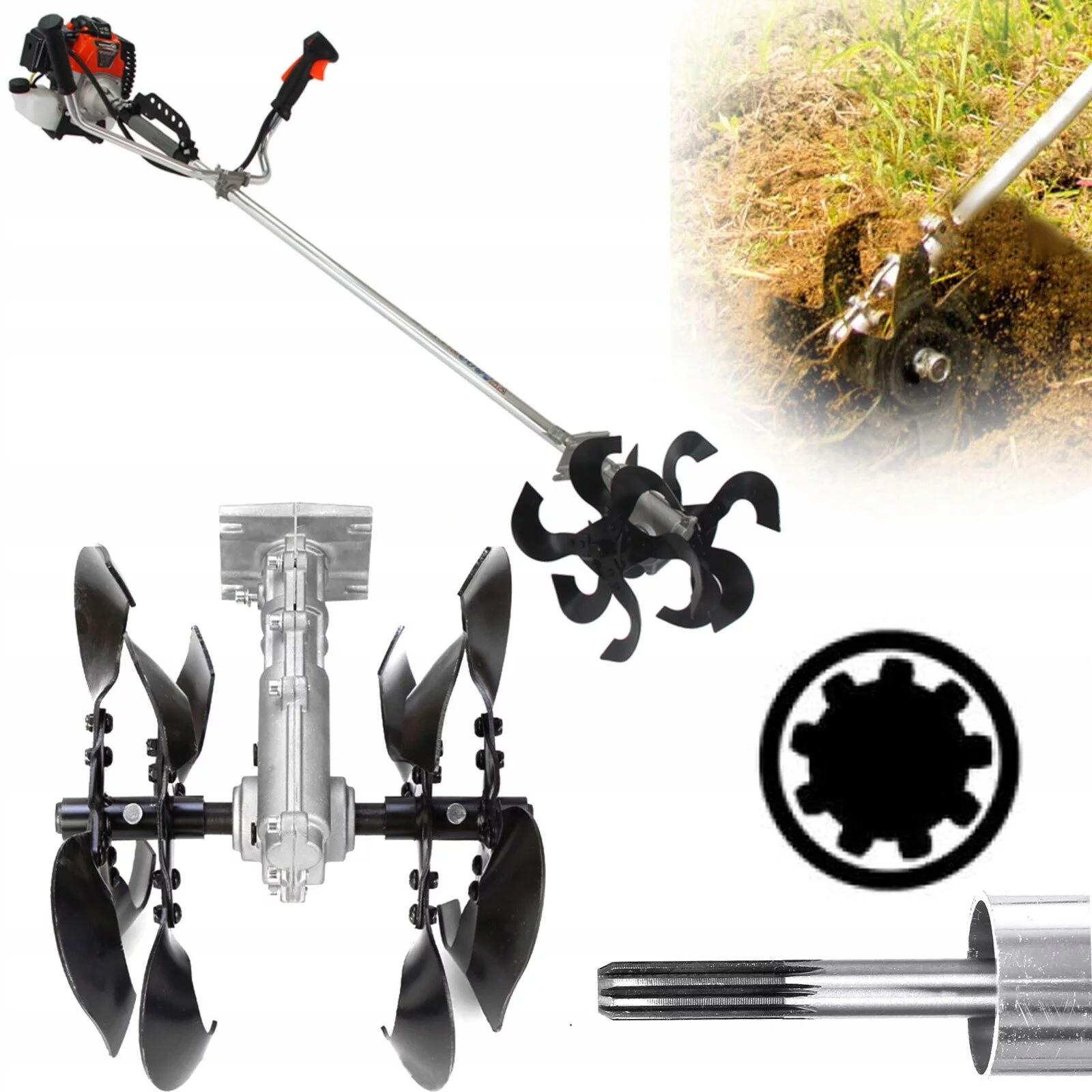 GLEBOGRYZARKA DO KOSY SPALINOWEJ 28mm