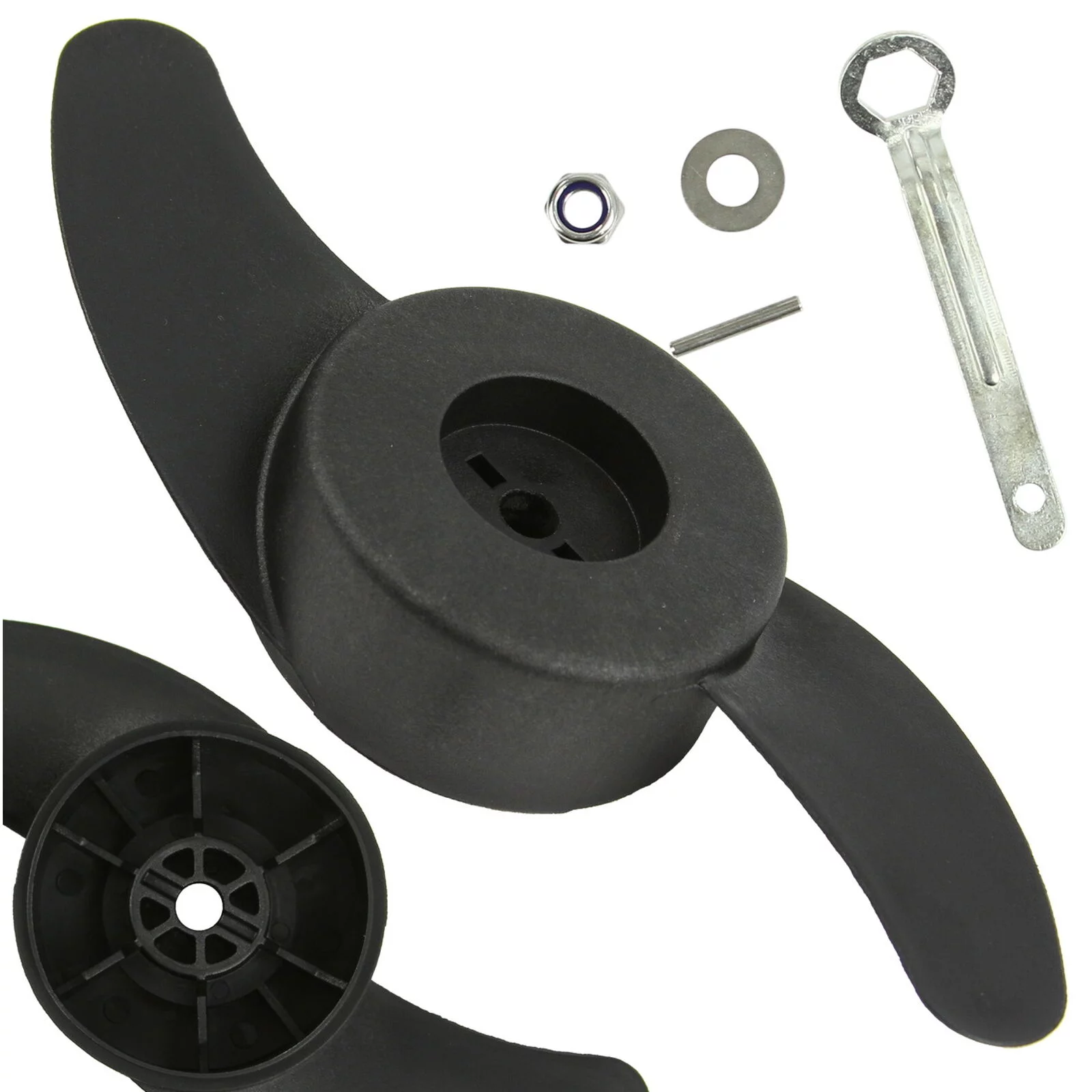 ŚRUBA NAPĘDOWA SILNIKA ZABURTOWEGO 12V 2Ł