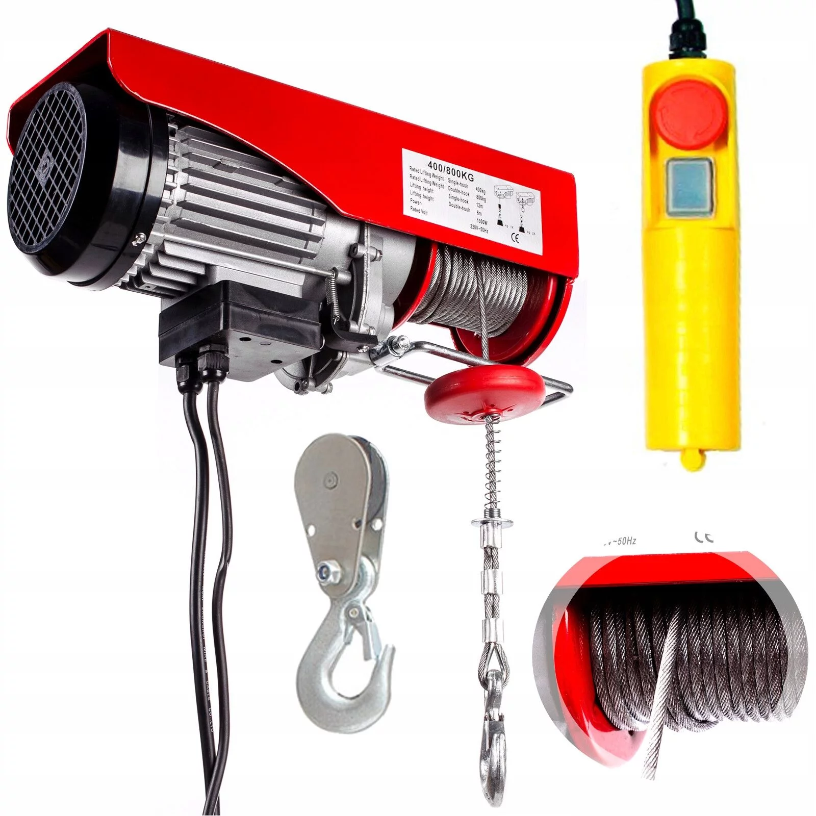 WCIĄGARKA 230V 400/800KG M80791