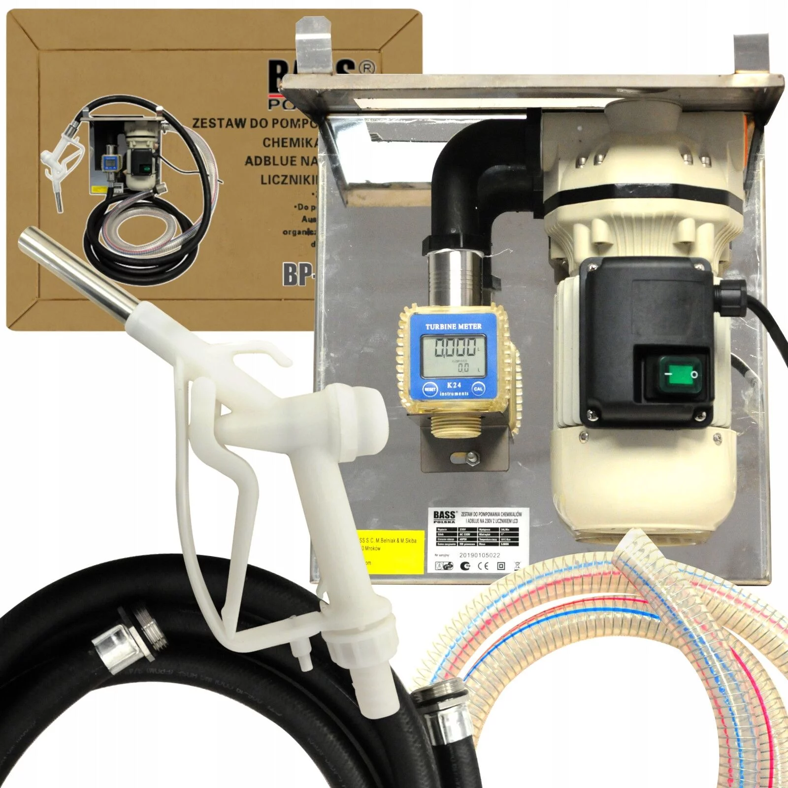 POMPA 230V AD BLUE LCD