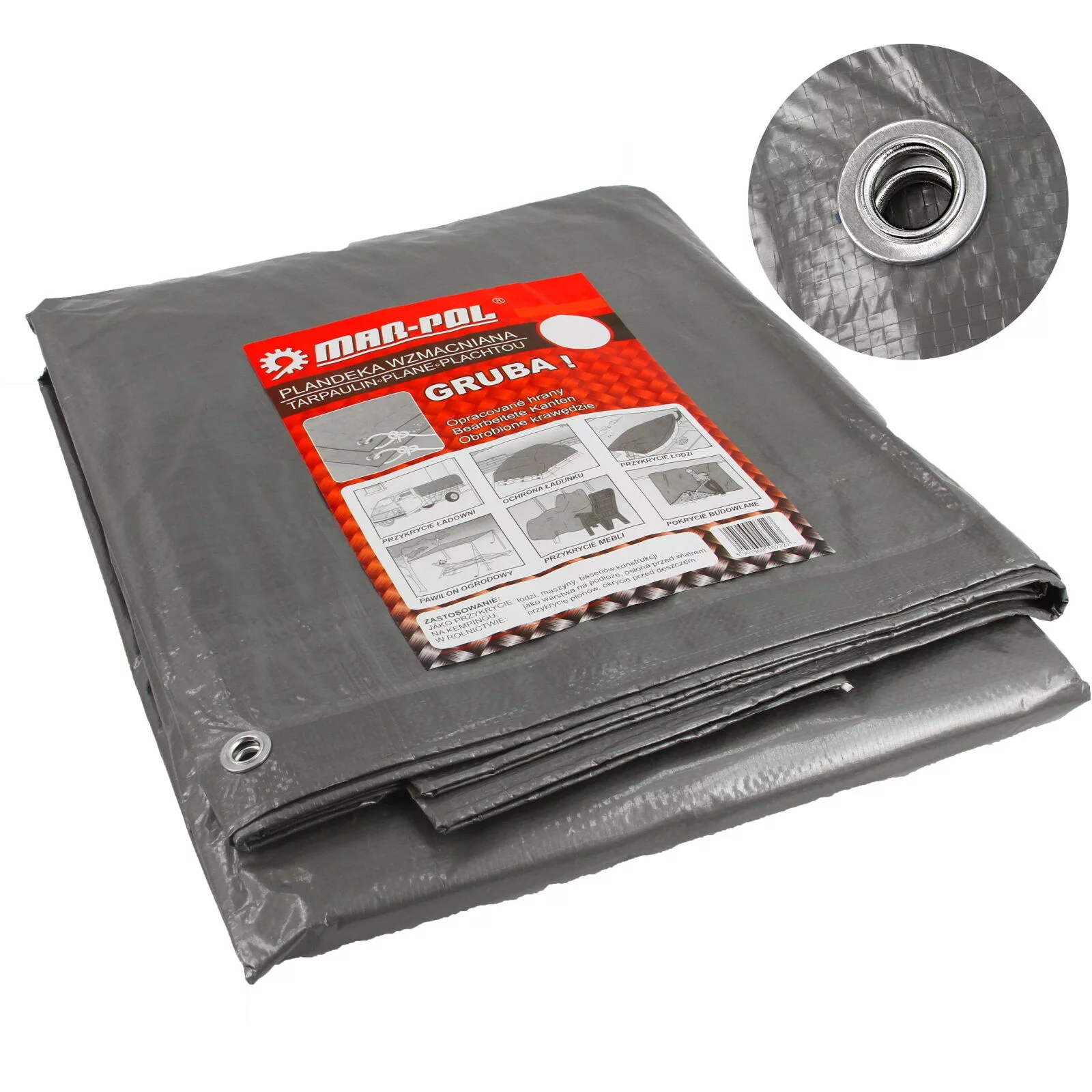 PLANDEKA 8x12m /gruba/