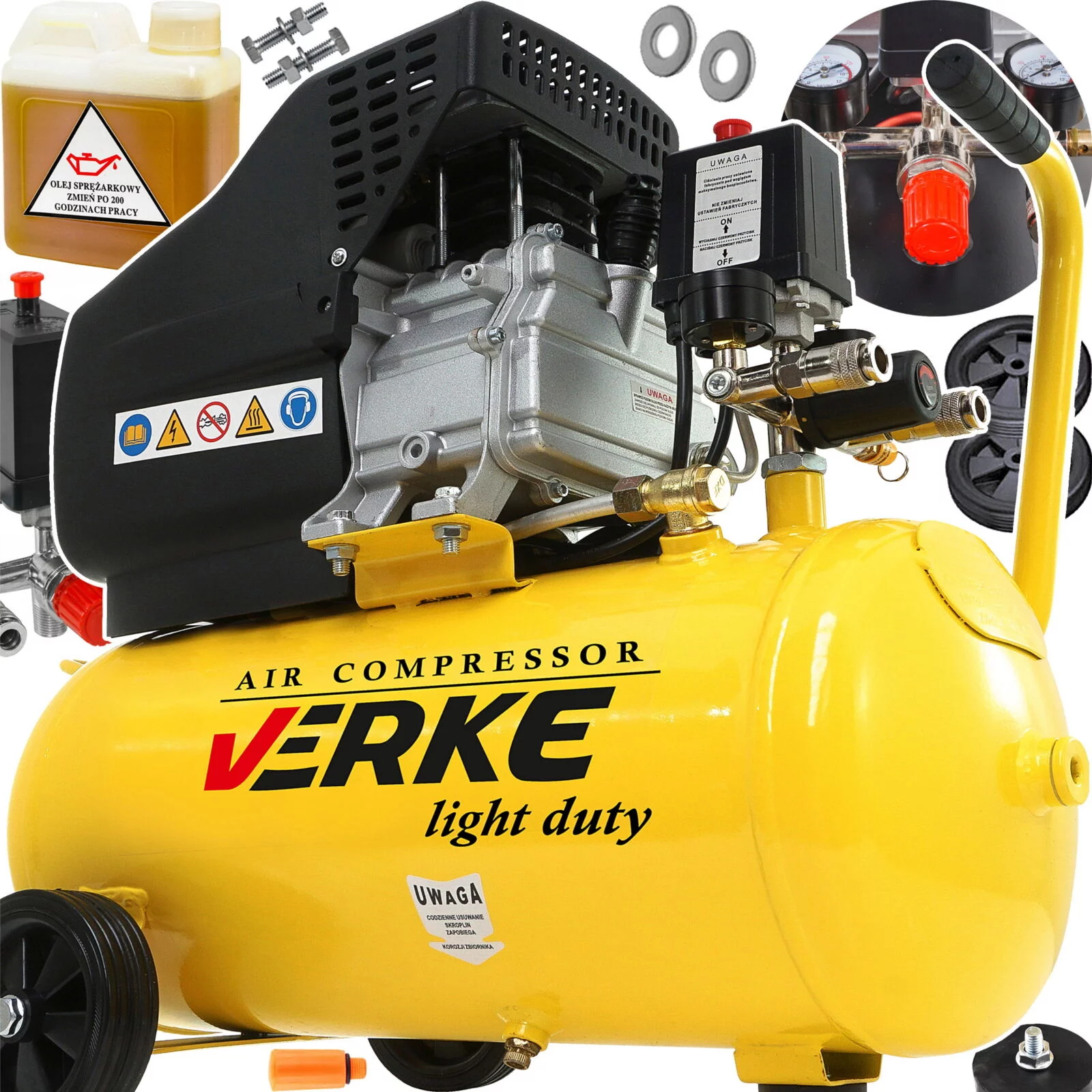 KOMPRESOR BM15 24L 230V VERKE