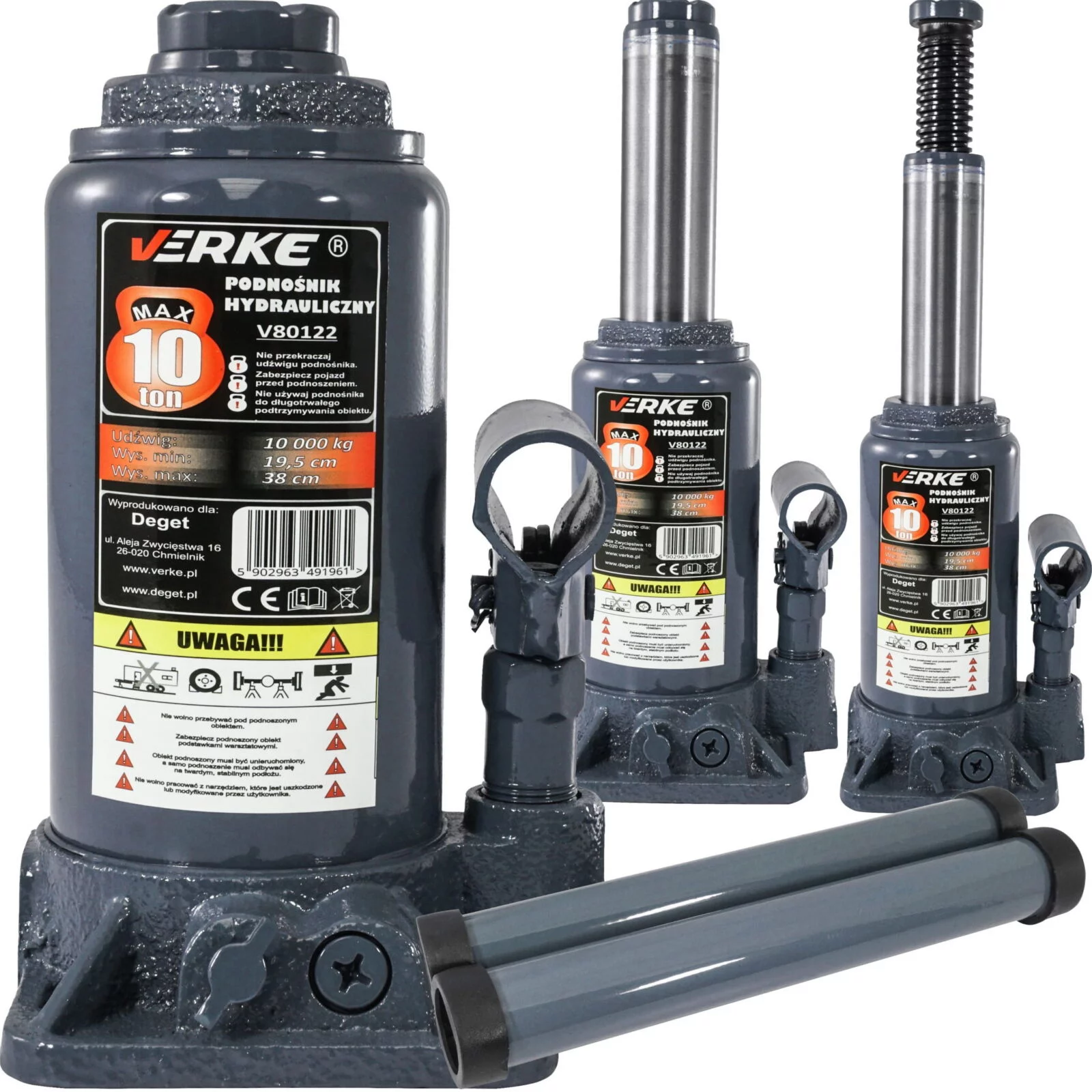 PODNOŚNIK SŁUPKOWY 10T V80122