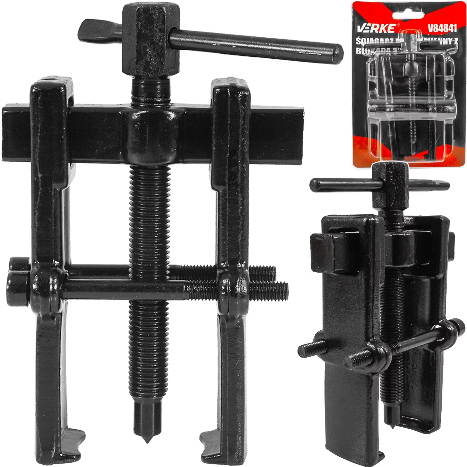 ŚCIĄGACZ 90mm DWURAMIENNY 45/55mm ZE ŚRUBĄ