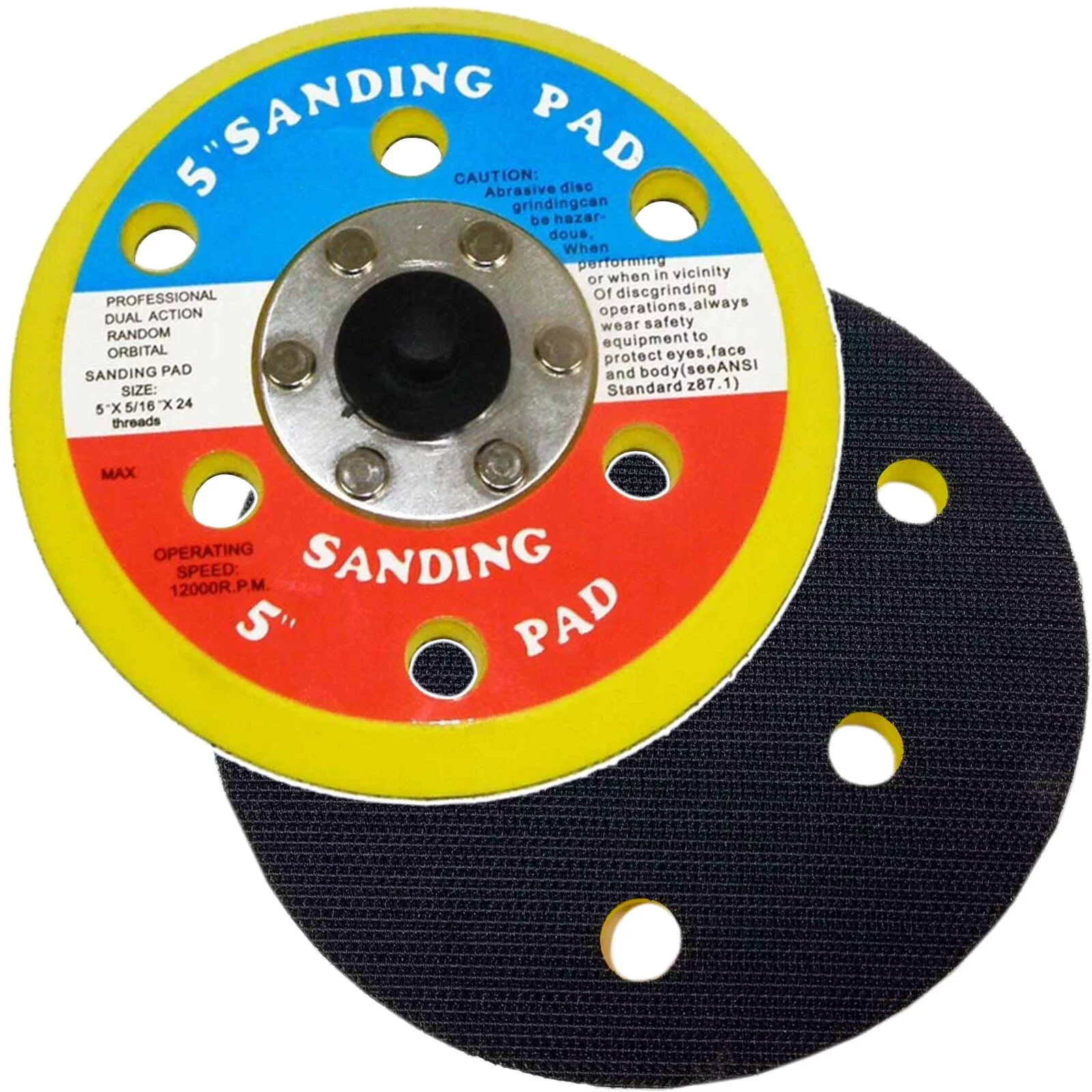 DYSK 125mm Z RZEPEM SZLIFIERKI PN. PEX