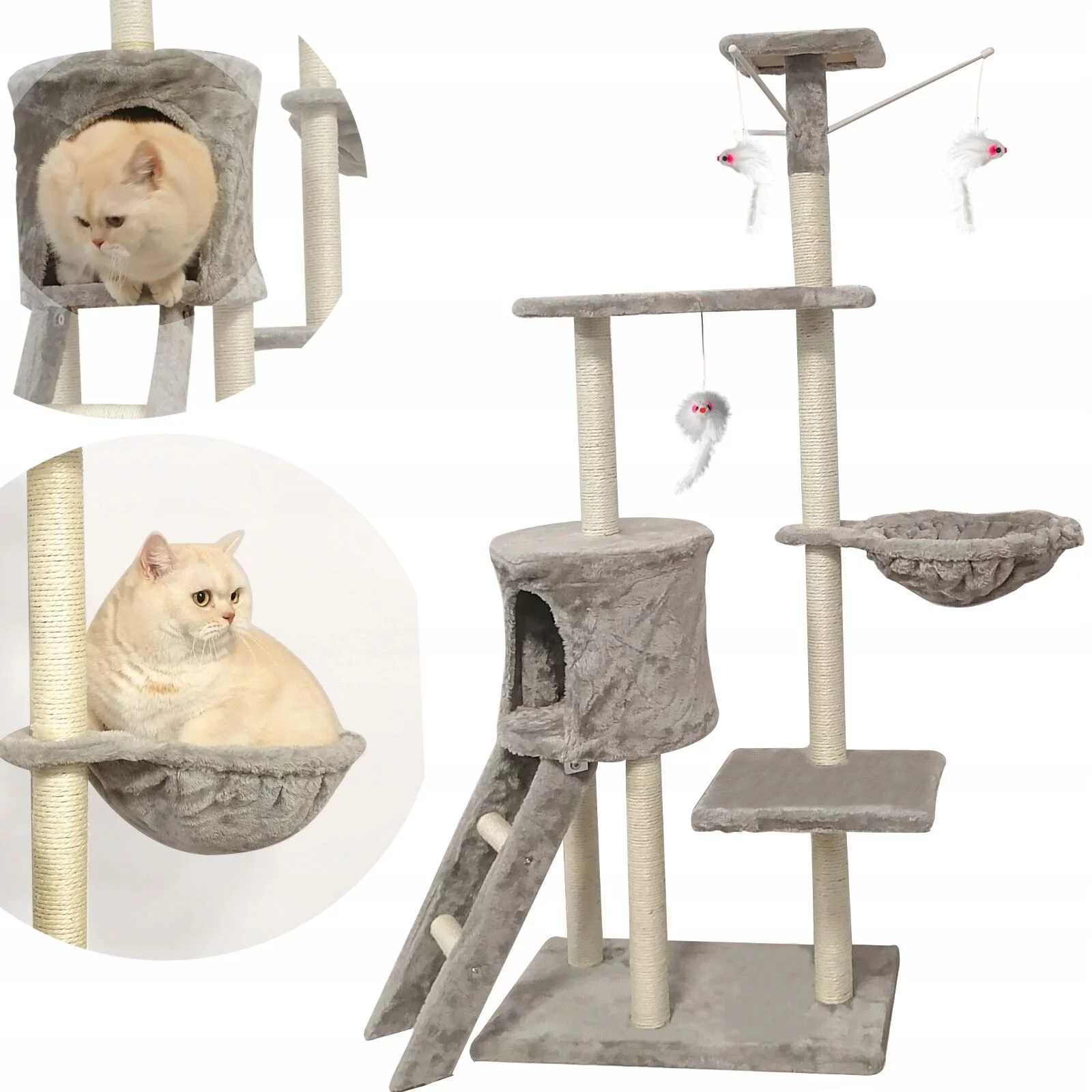 DOMEK DLA KOTA Z DRAPAKIEM BH28611