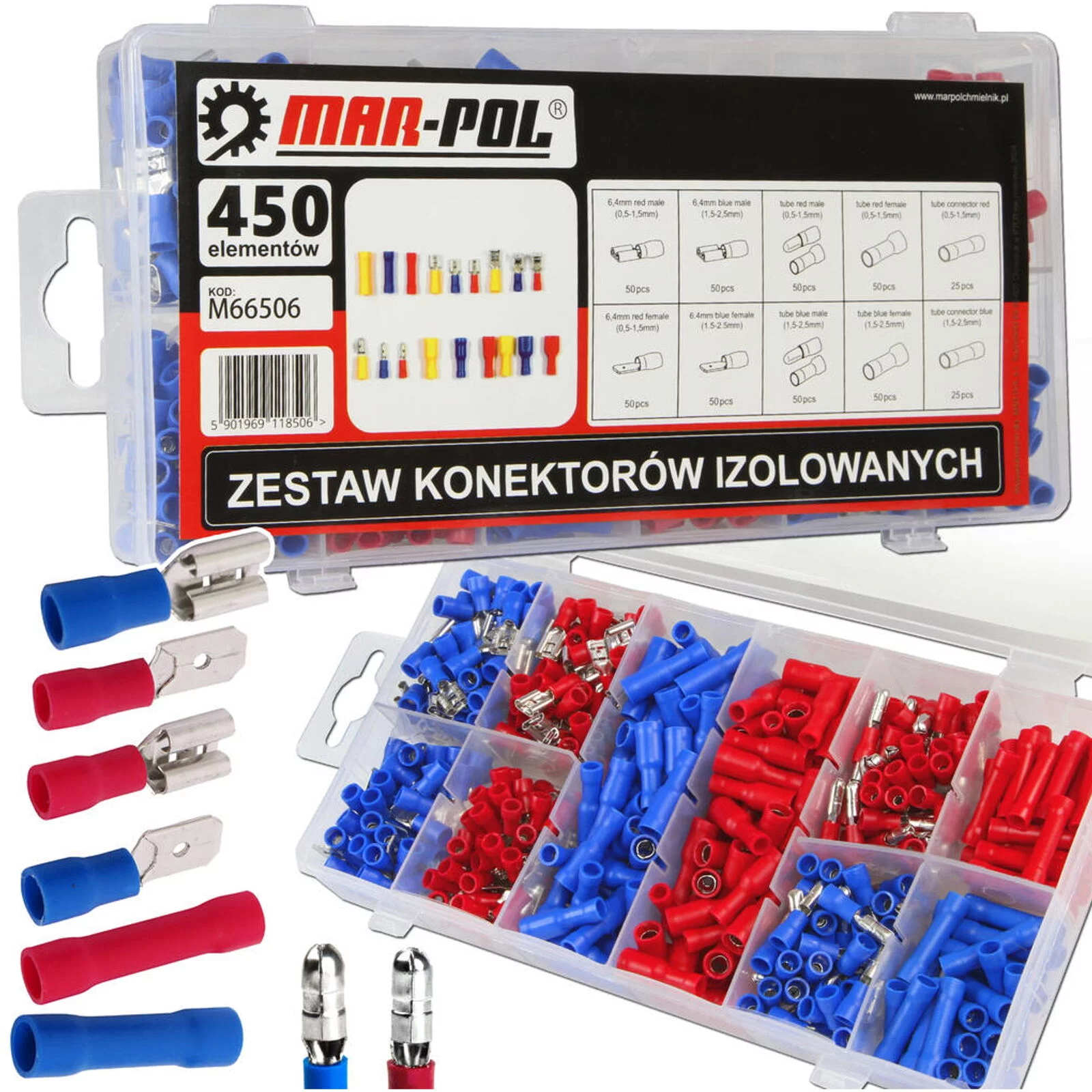 KONEKTORY IZOLOWANE ZESTAW M66506