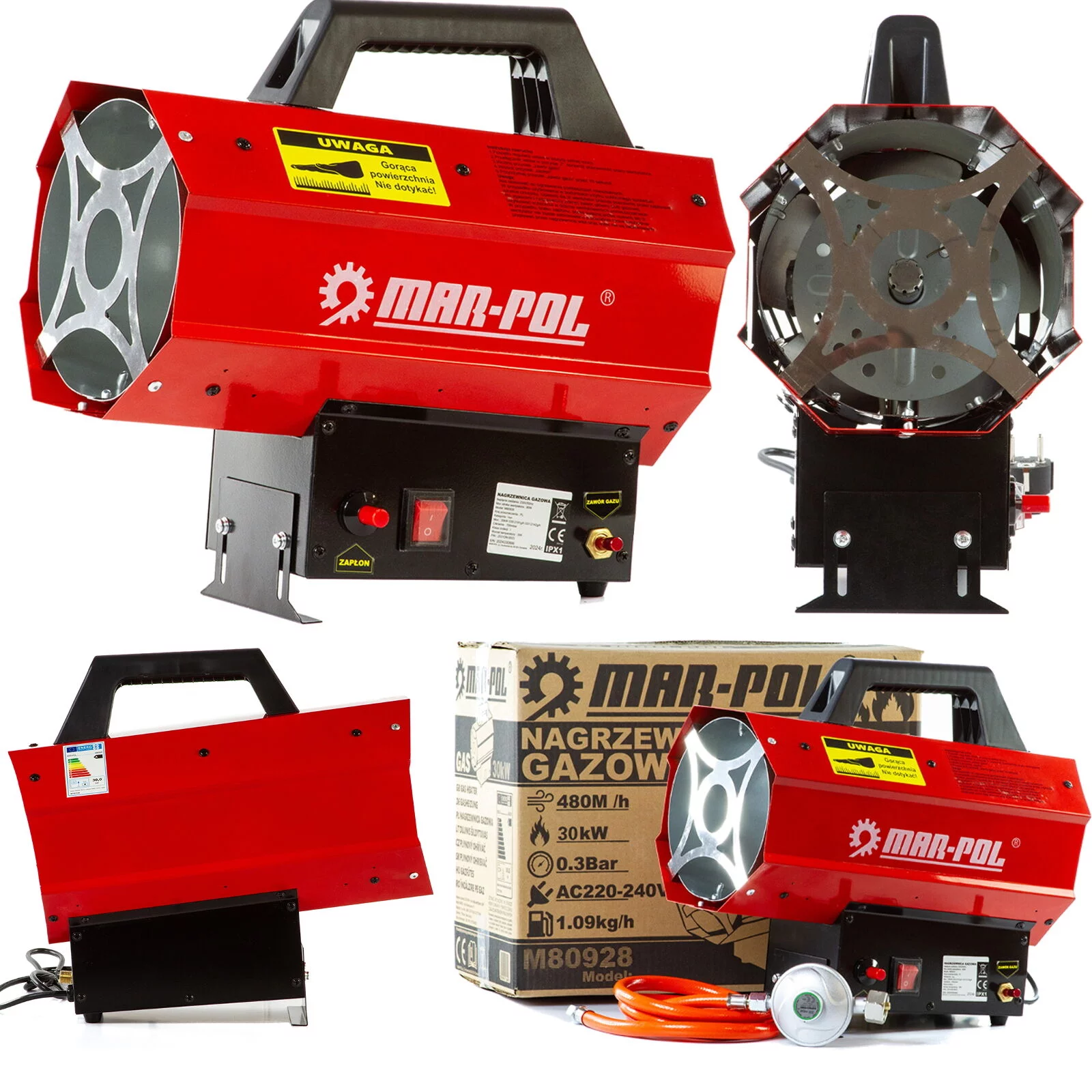 NAGRZEWNICA GAZOWA 30KW MP