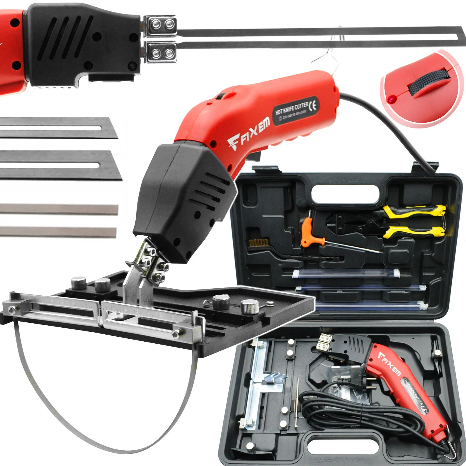 NÓŻ TERMICZNY DO STYROPIANU 200W zestaw