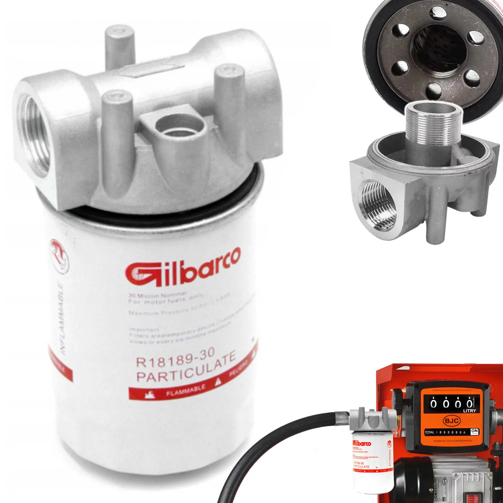 FILTR DO PALIWA + PODSTAWA