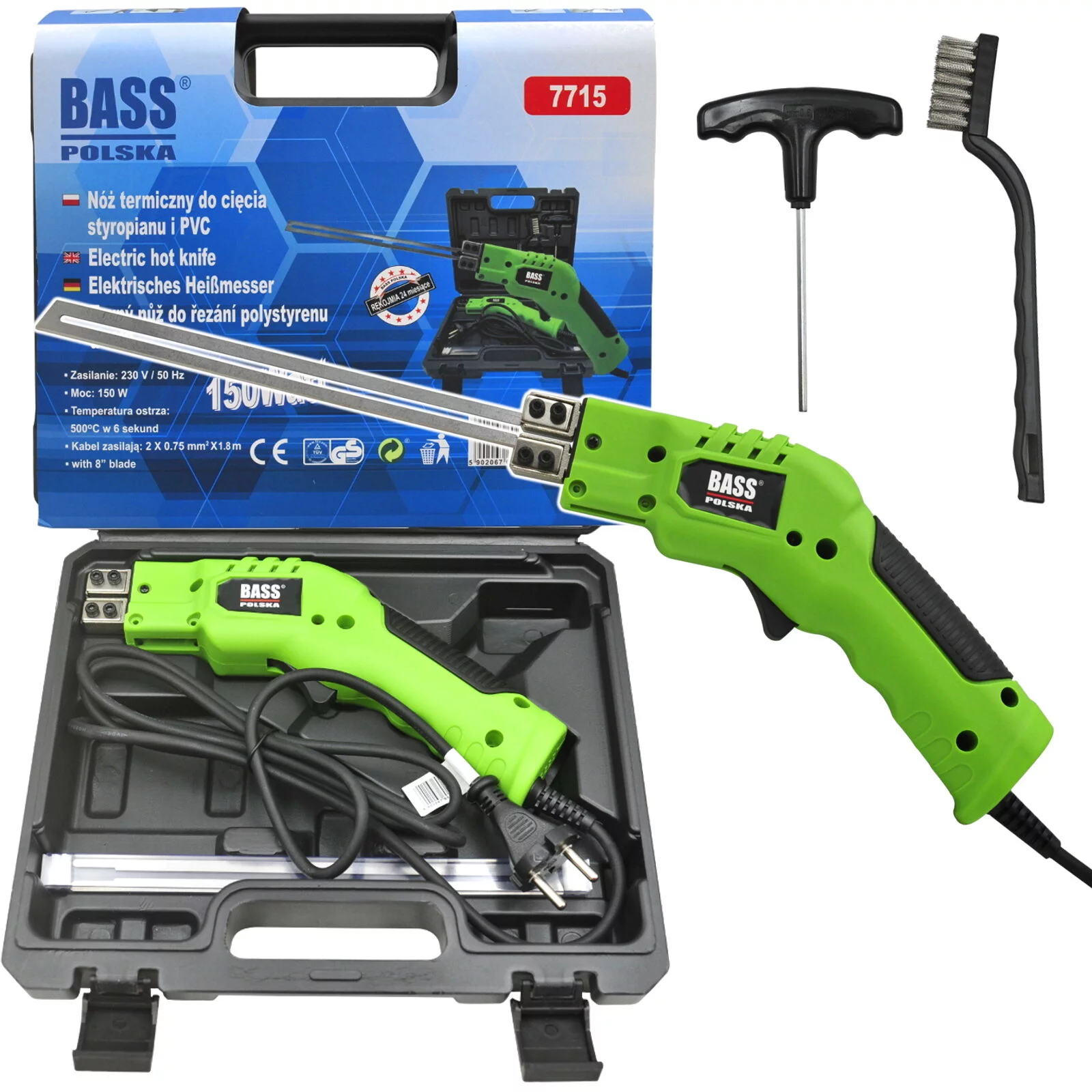 NÓŻ TERMICZNY DO PCV STYROPIANU 7715