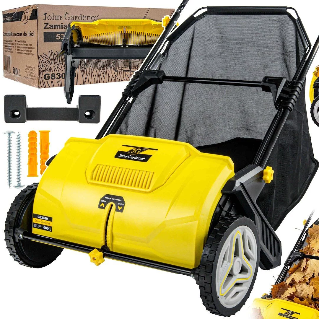 Zamiatarka ręczna do liści 53cm