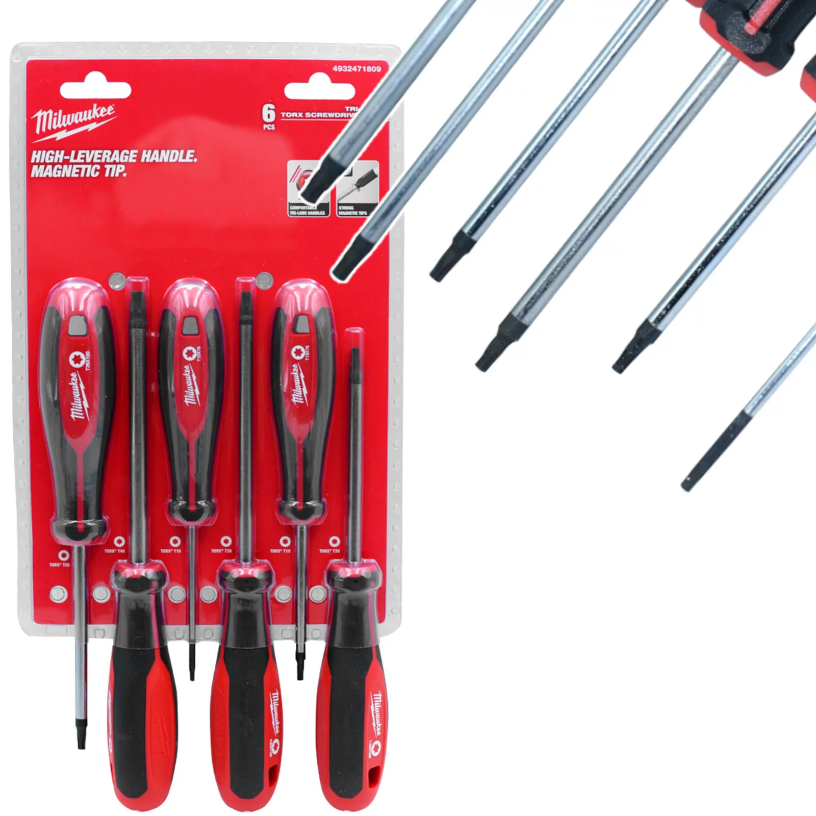 ZESTAW WKRĘTAKÓW TORX 6SZT.