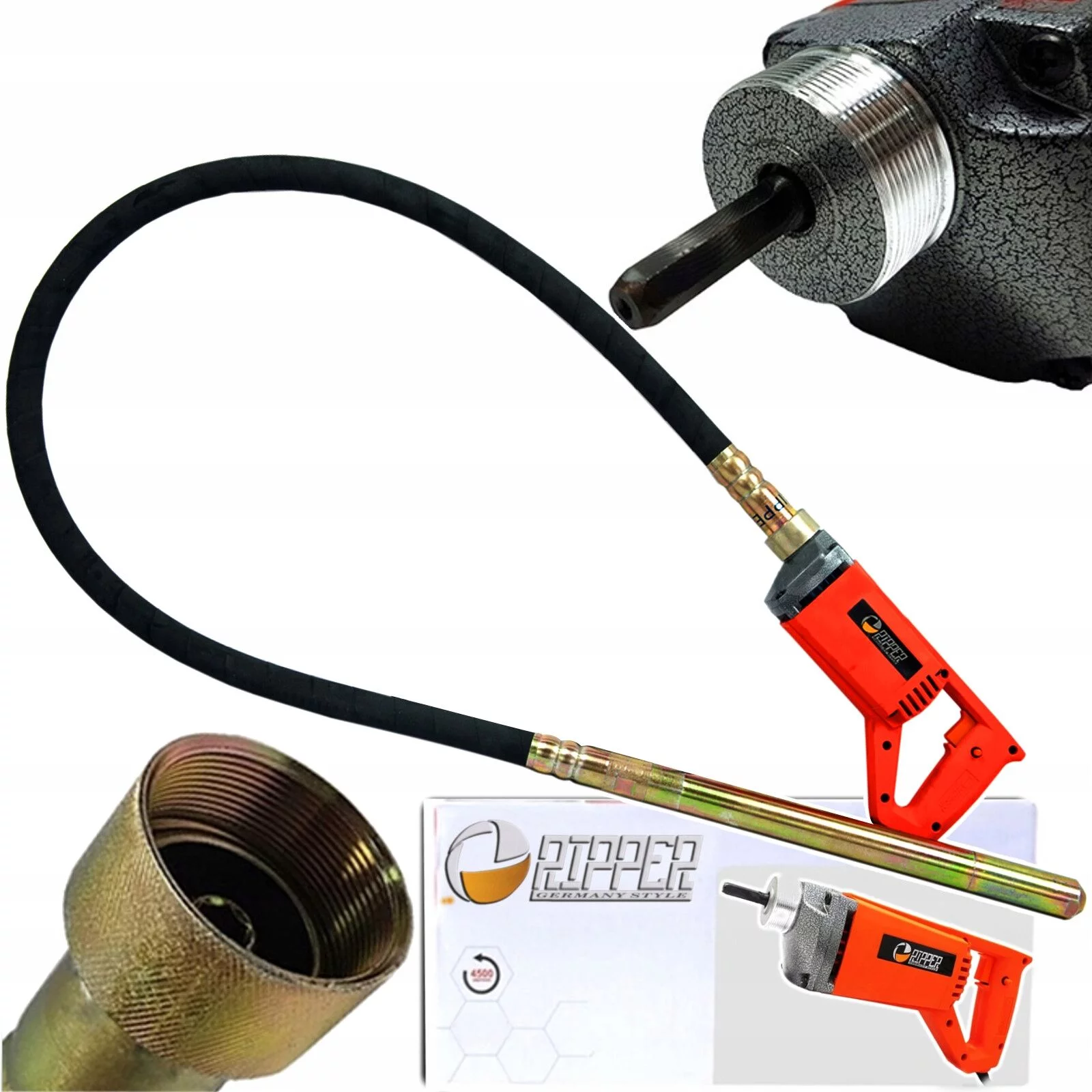 WIBRATOR DO BETONU RP 35mmX2m