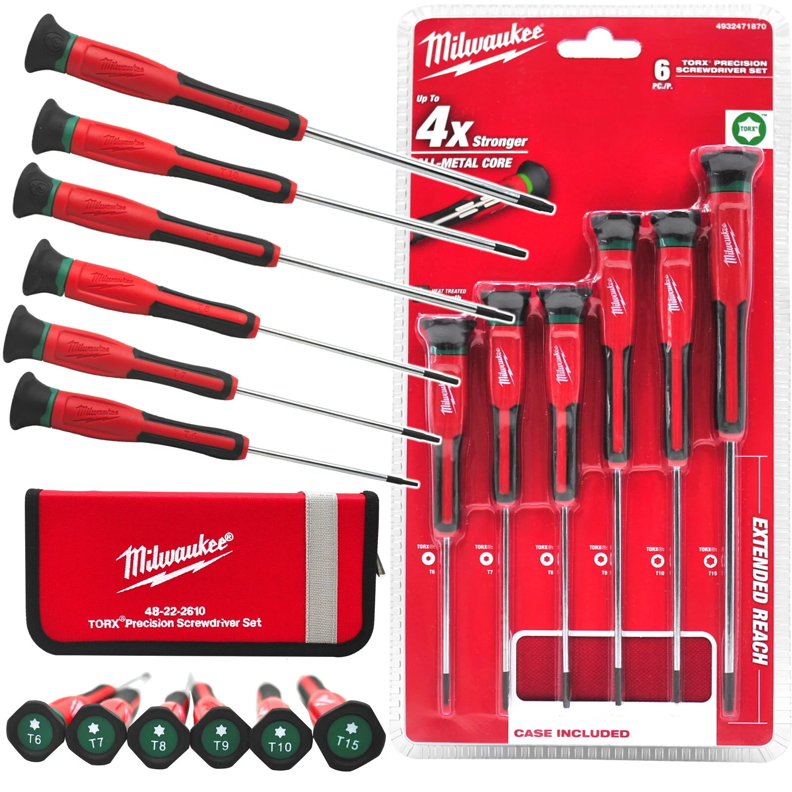 ZESTAW WKRĘTAKÓW TORX 6SZT