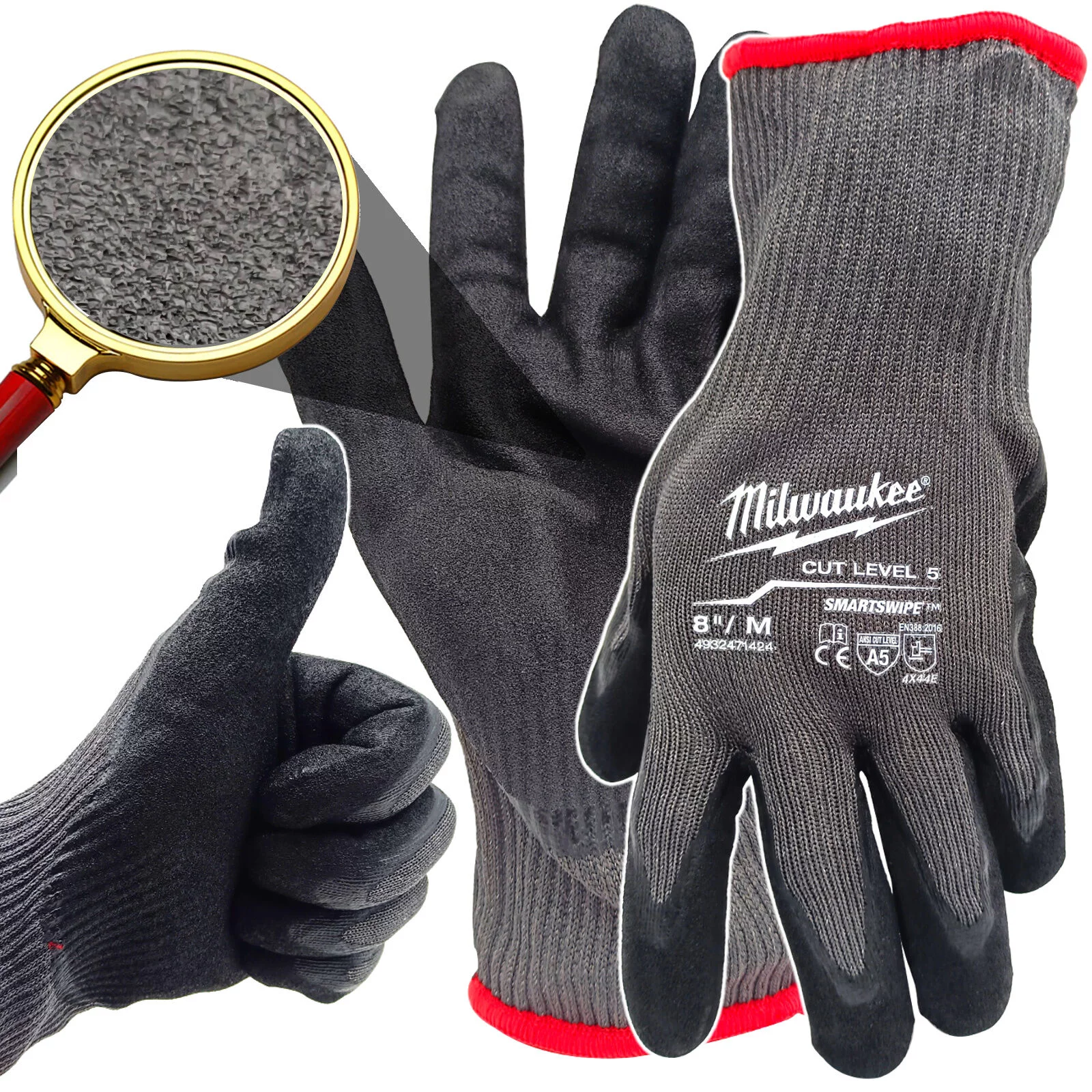 RĘKAWICE CUT LEVEL E M/8