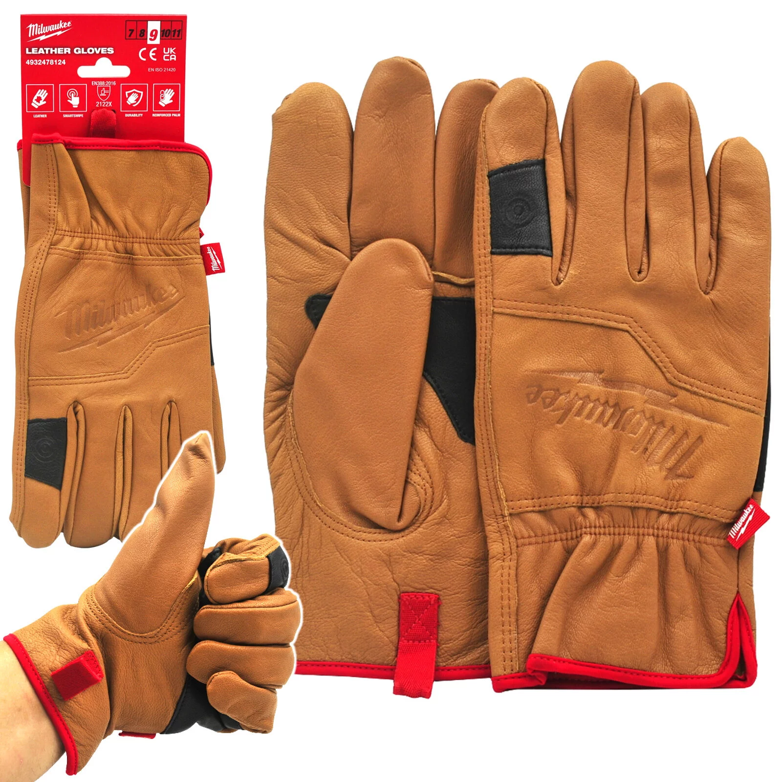 RĘKAWICE SKÓRZANE L/9