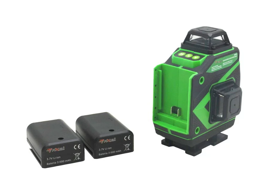 LASER KRZYŻOWY 4D 360 stopni zielony