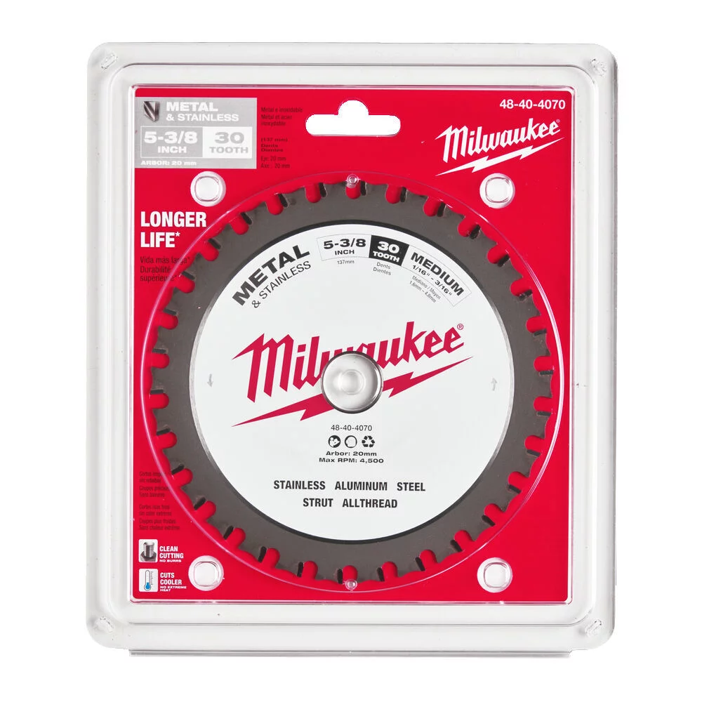 TARCZA PILARSKA 135X20X30Z MILWAUKEE