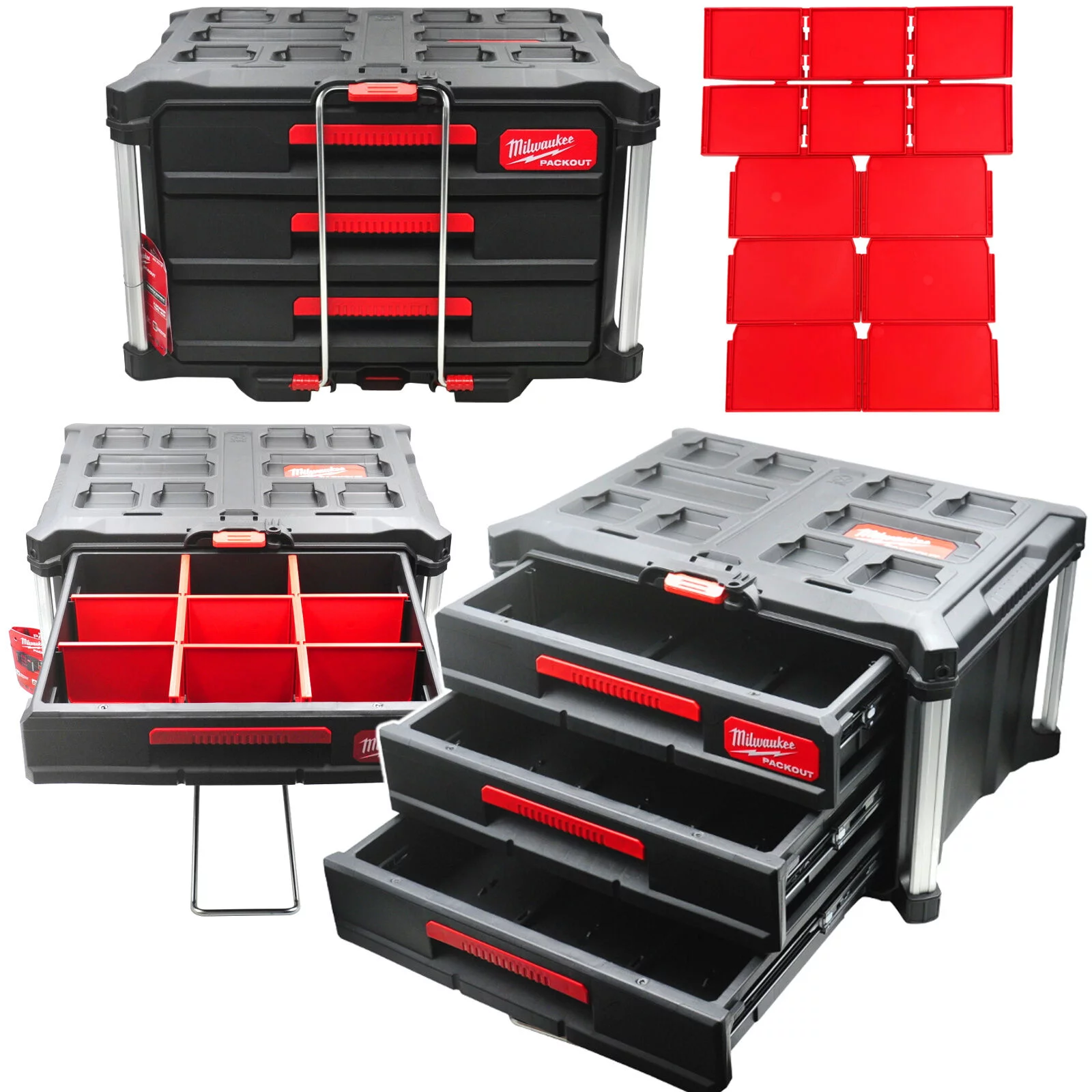 SKRZYNIA PACKOUT 3 SZUFLADY
