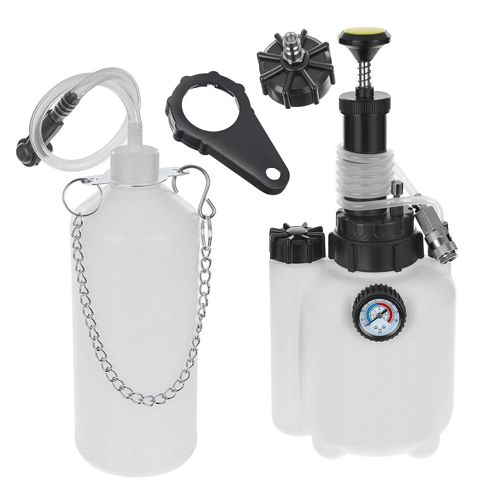 ZESTAW DO WYMIANY PŁYNU HAMULCOWEGO