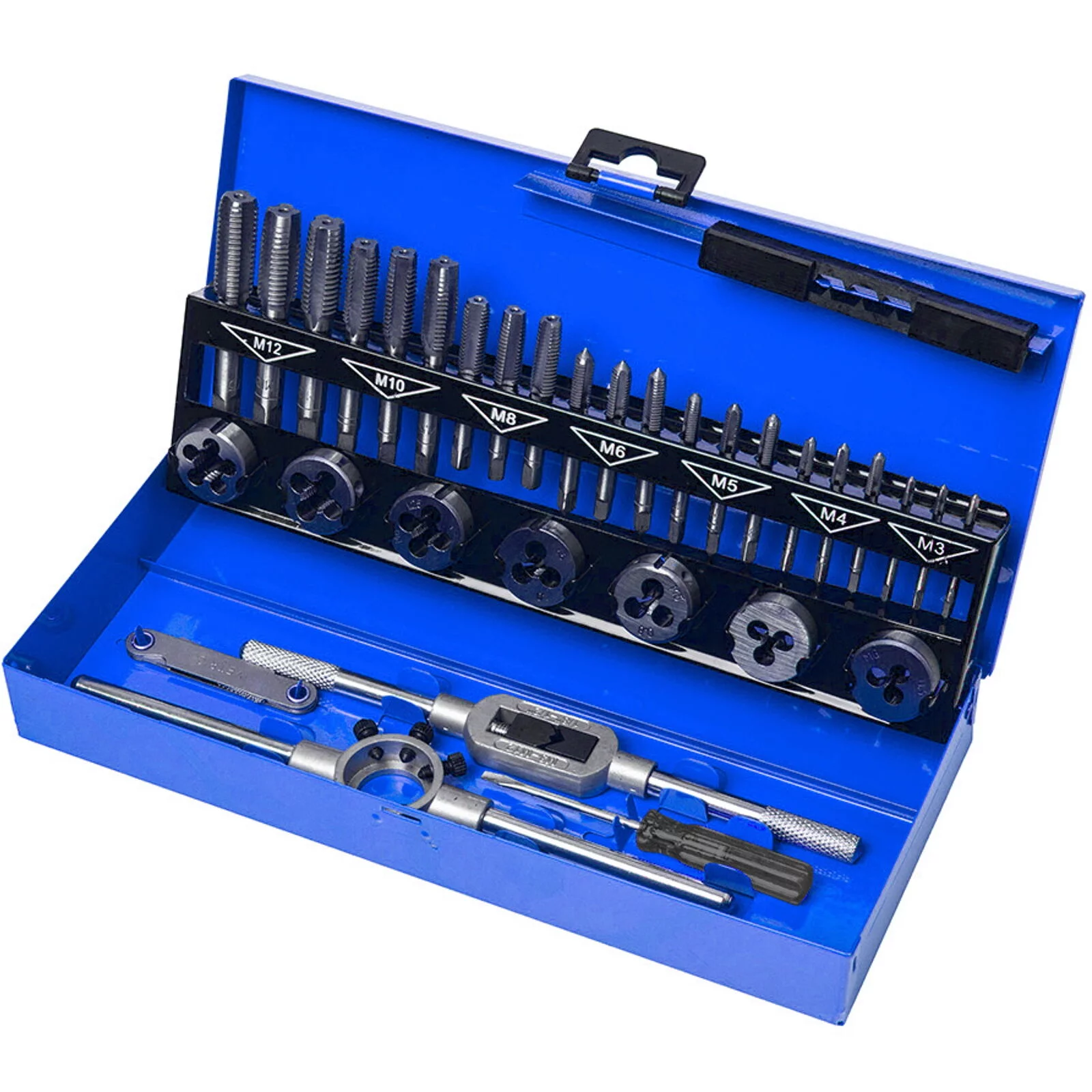 ZESTAW GWINTOWNIKI I NARZYNKI M3-M12