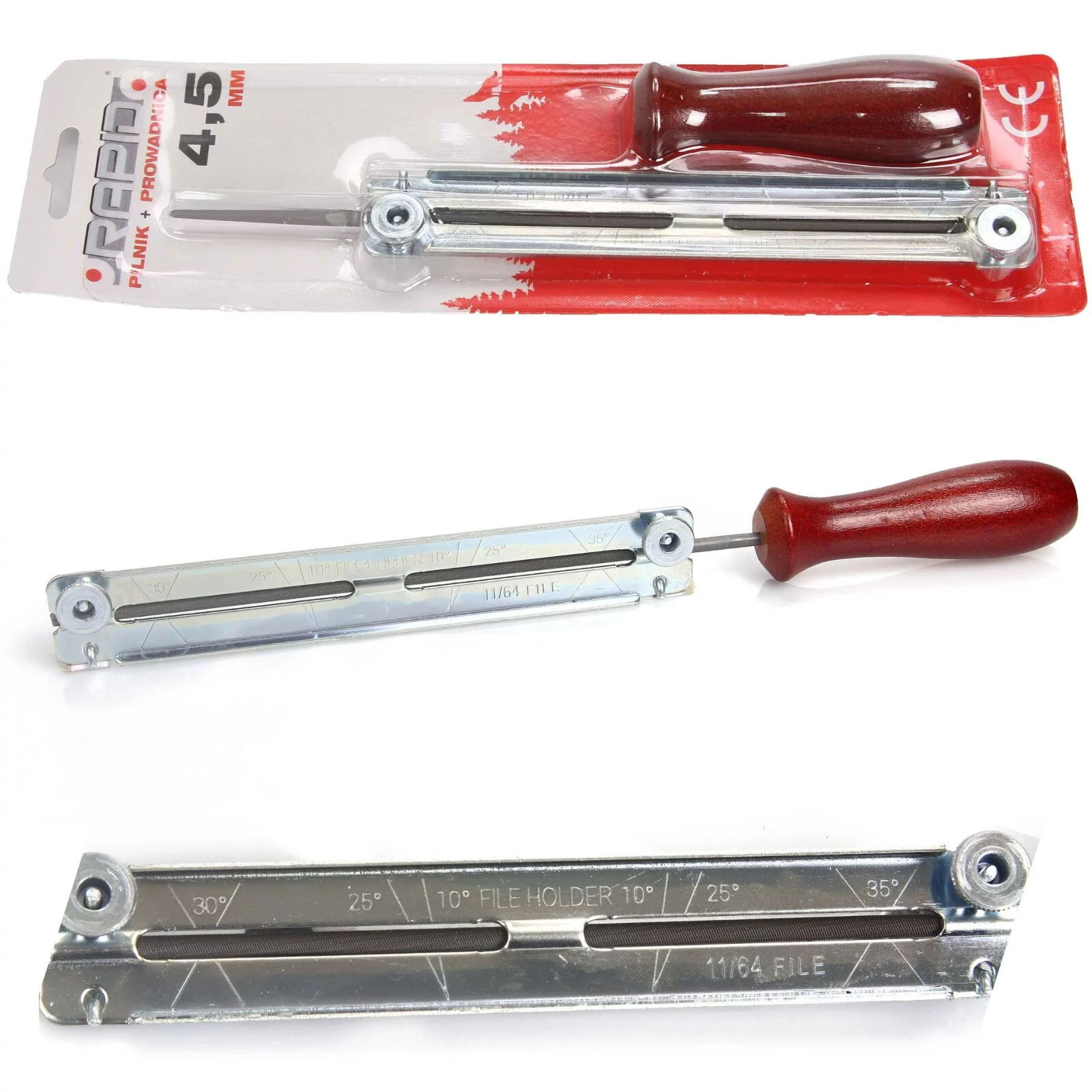 PILNIK Z PROWADNICĄ DO ŁAŃCUCHA 4.5mm RAPID