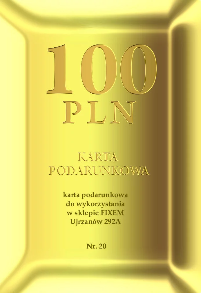 BON 100zł