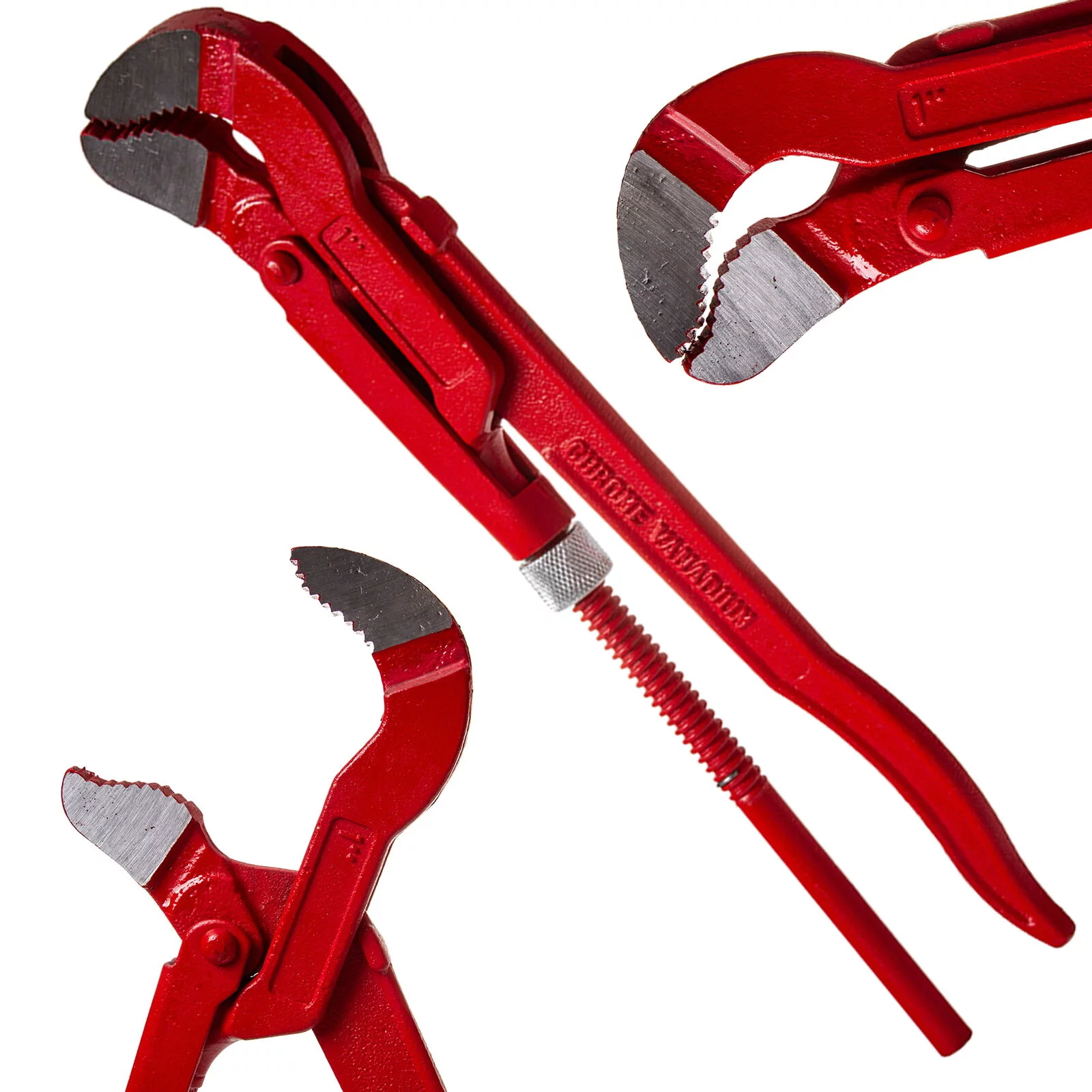 KLUCZ NASTAWNY HYDRAULICZNY DO RUR ŻABKA 1"