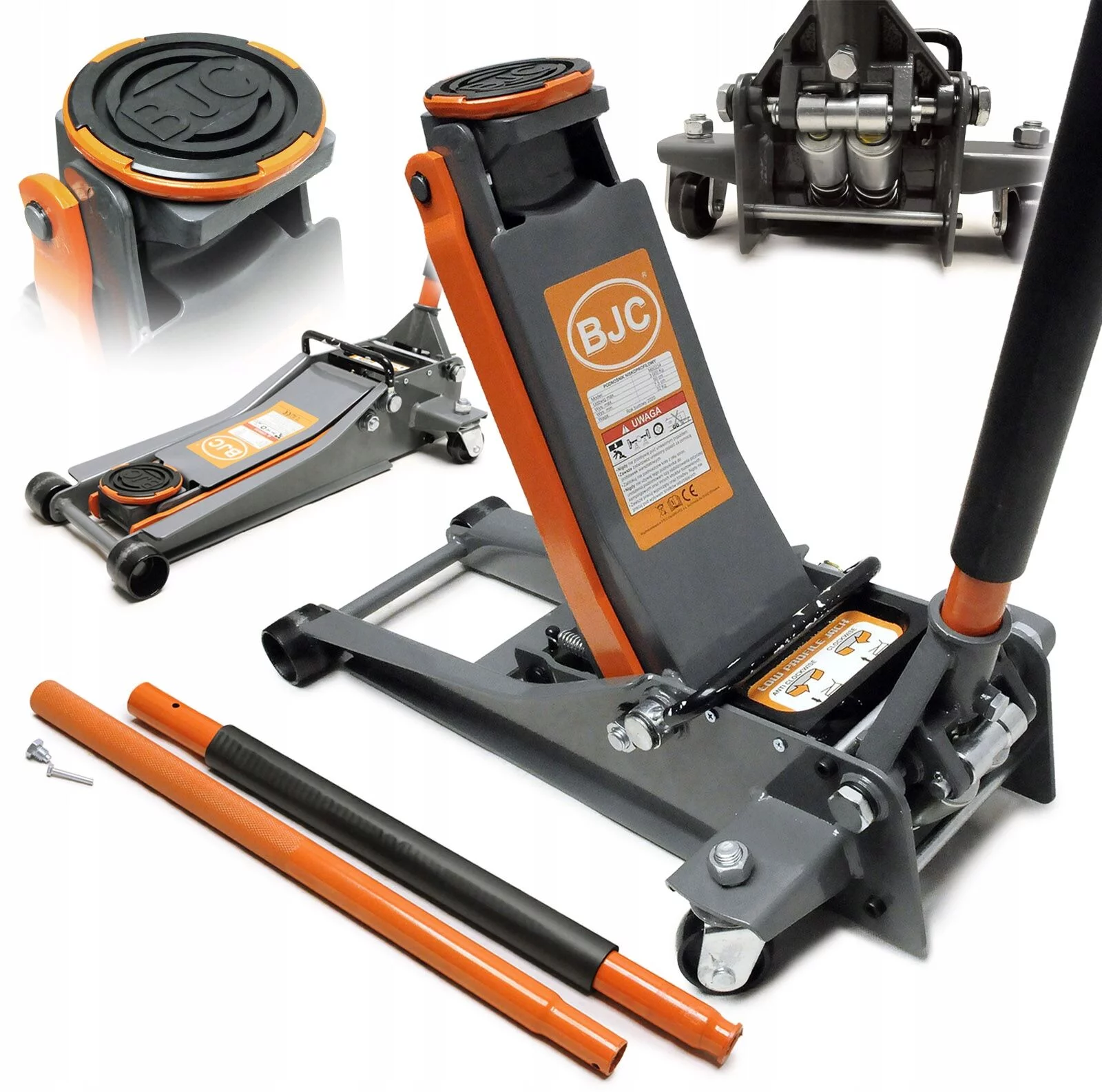 PODNOŚNIK HYDRAULICZNY NISKOPROFILOWY ŻABA 3TONY BJC