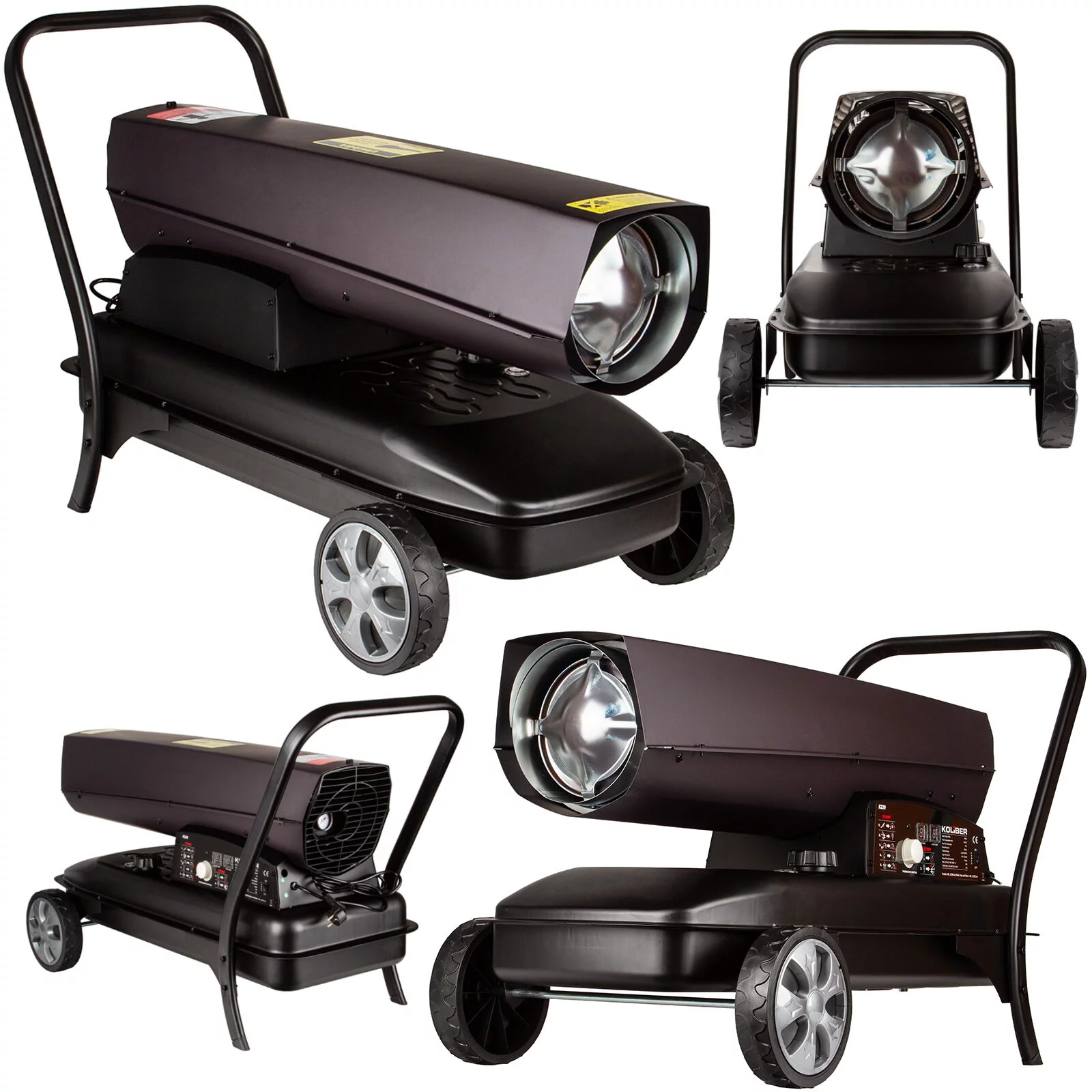 NAGRZEWNICA SPALINOWA DMUCHAWA OGRZEWANIE 63kW Z TERMOSTATEM KOLIBER