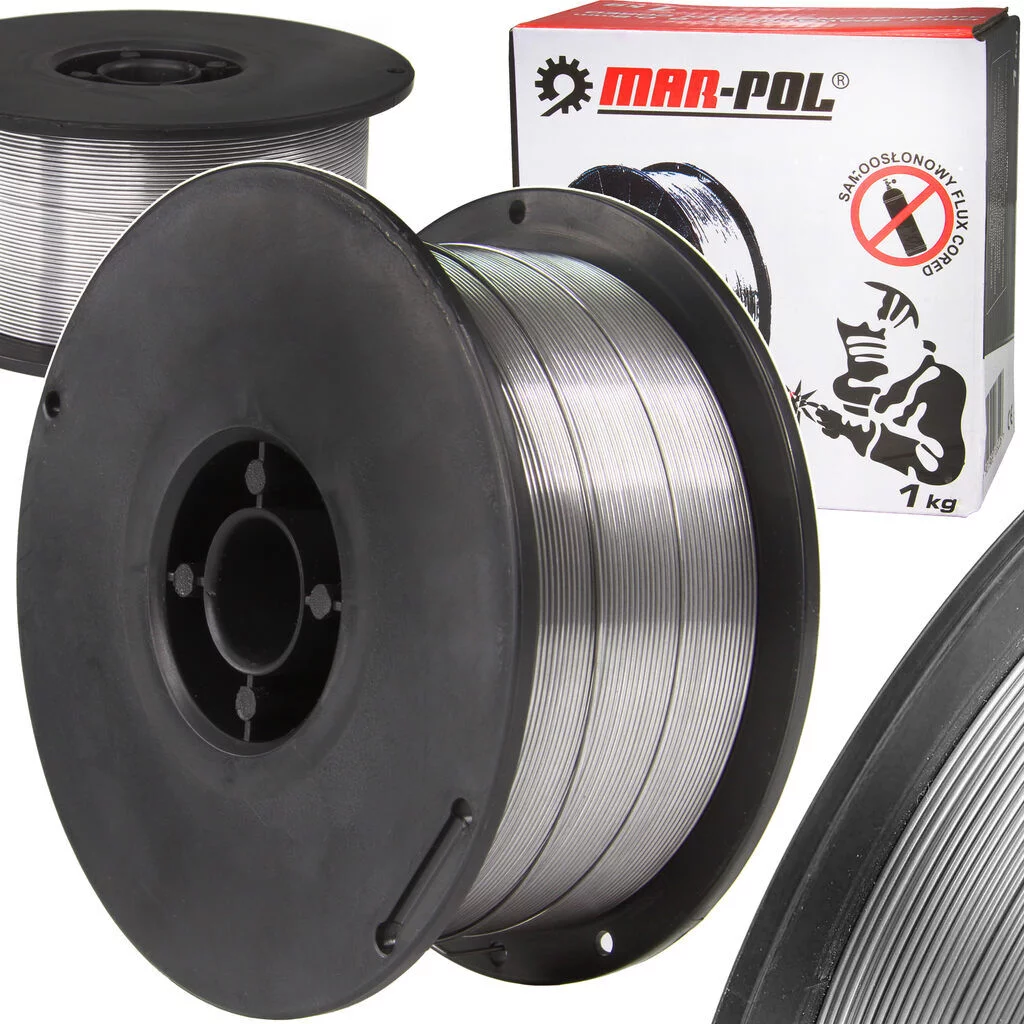 DRUT SPAWALNICZY 0,8mm 1kg FLUX samoosłonowy