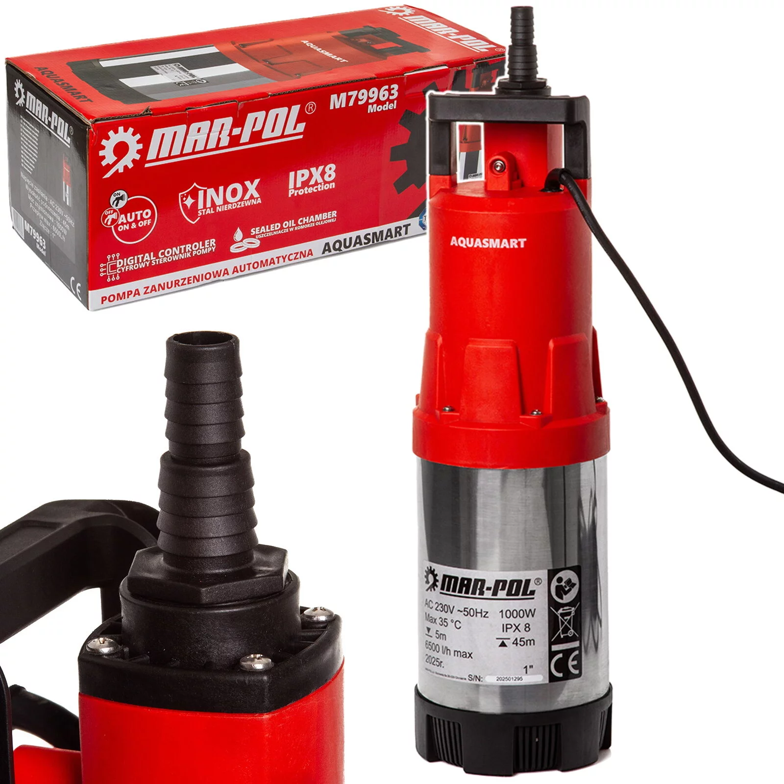 POMPA ZATAPIALNA AQUASMART™ MAR-POL