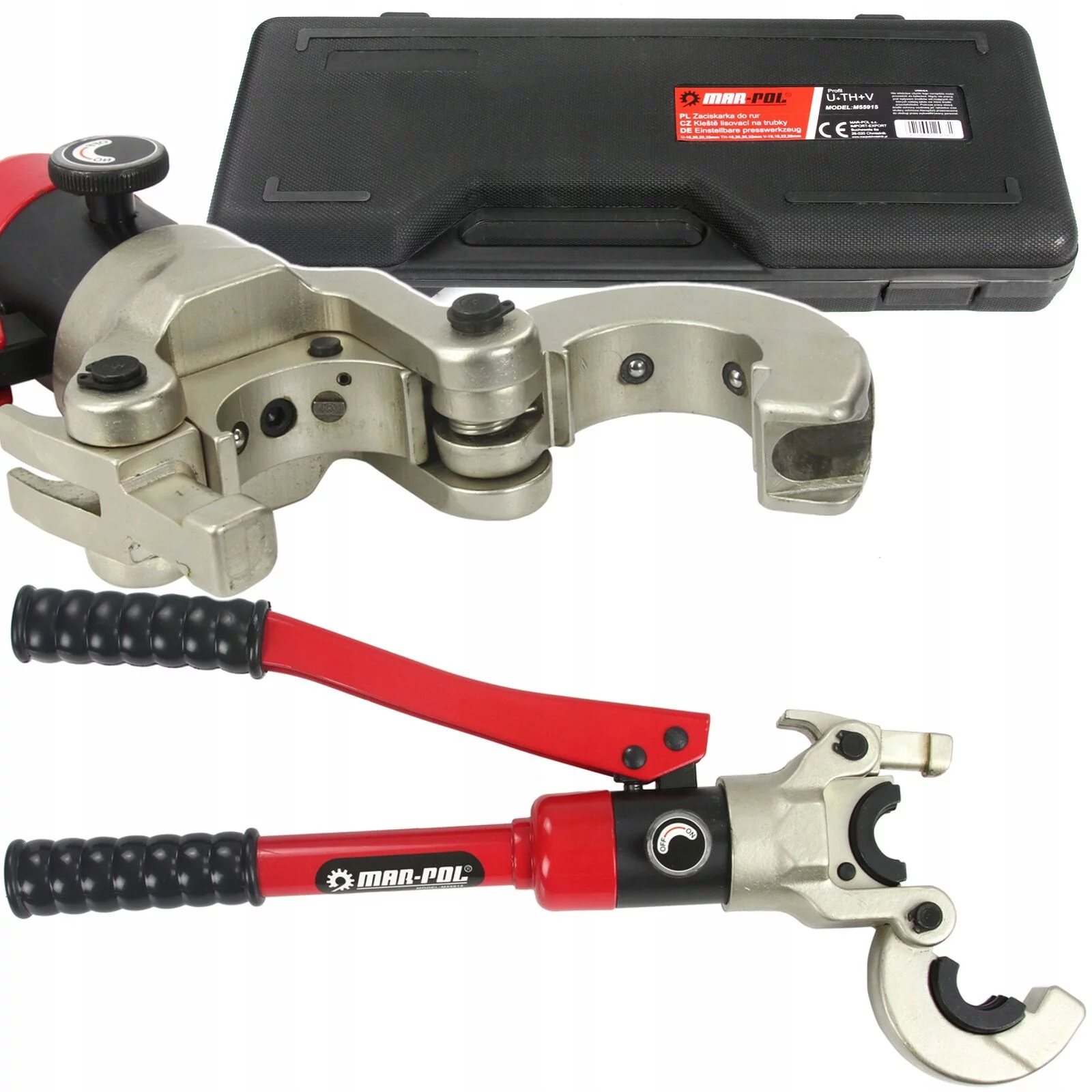 RĘCZNA PRASKA HYDRAULICZNA DO ZACISKANIA ZŁĄCZEK